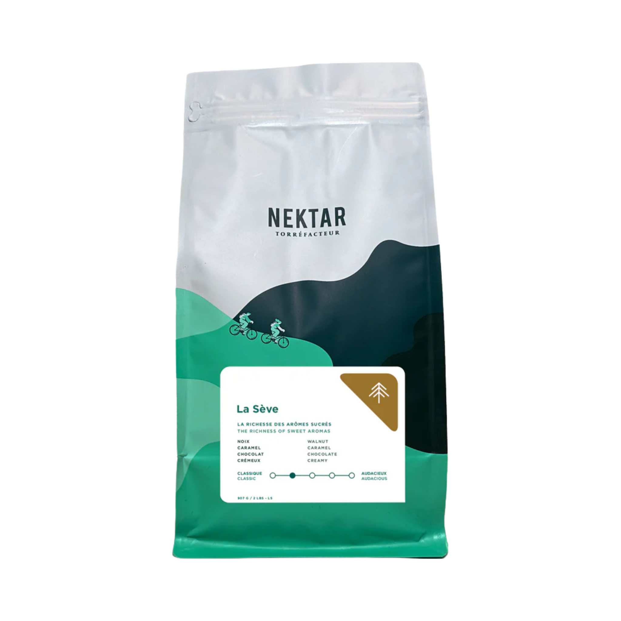 Café en grains La Sève 907 g - Nektar 
