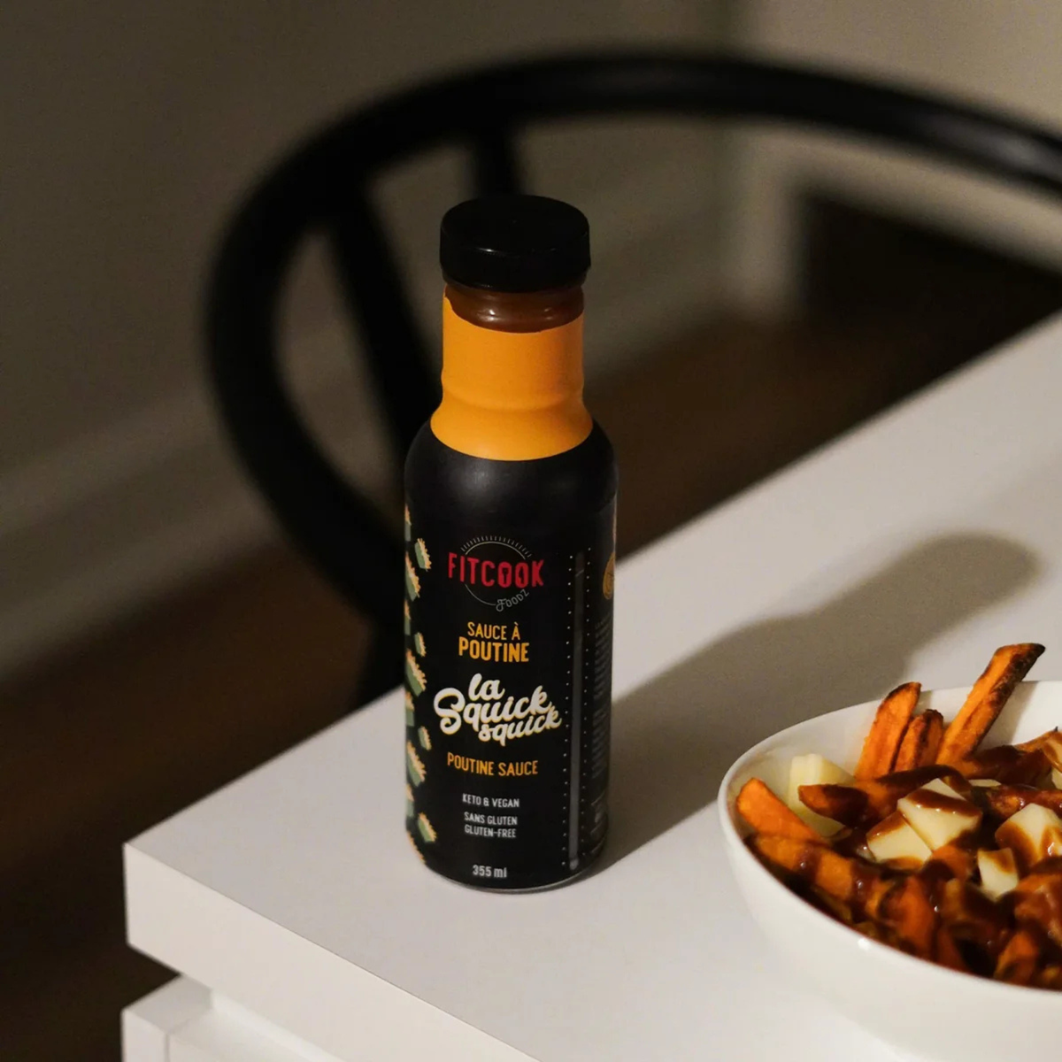 S Quick Squick Squick Poutine Sauce 355 ml - The Fit Cook - Eugène Allard