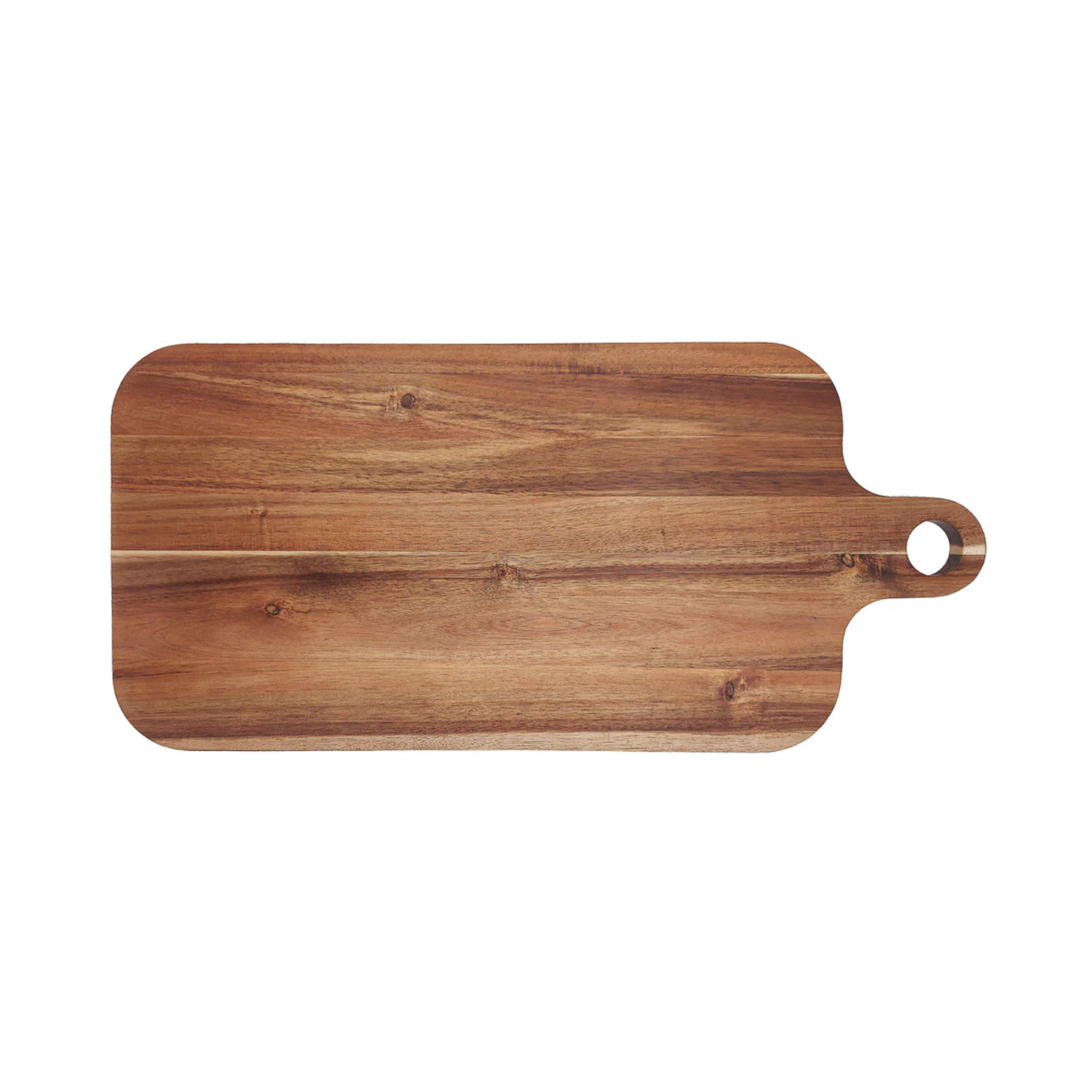 Planche de service en bois d'acacia 55 cm 