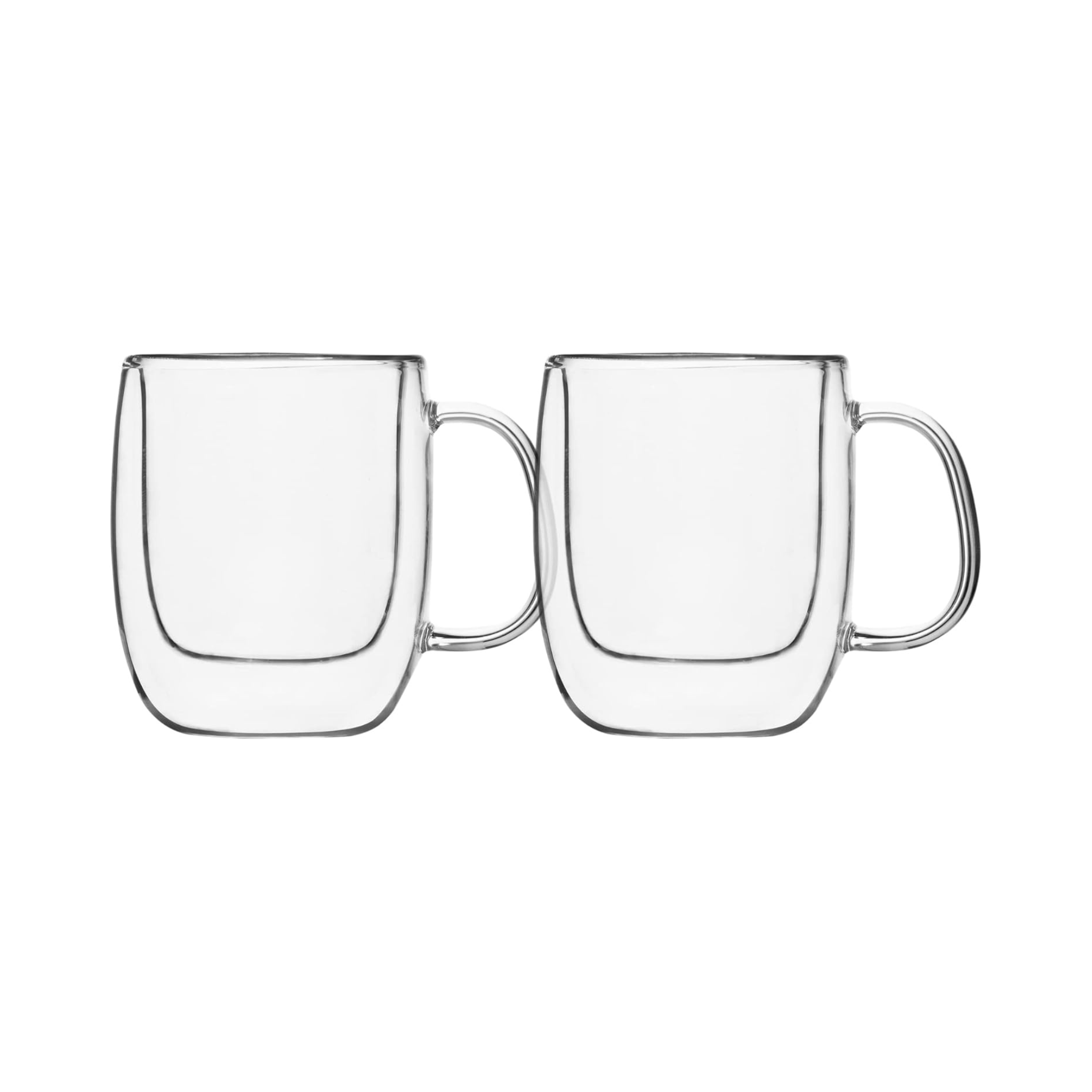 Ensemble de 2 tasses à cappuccino double paroi 80 ml - Safdie 