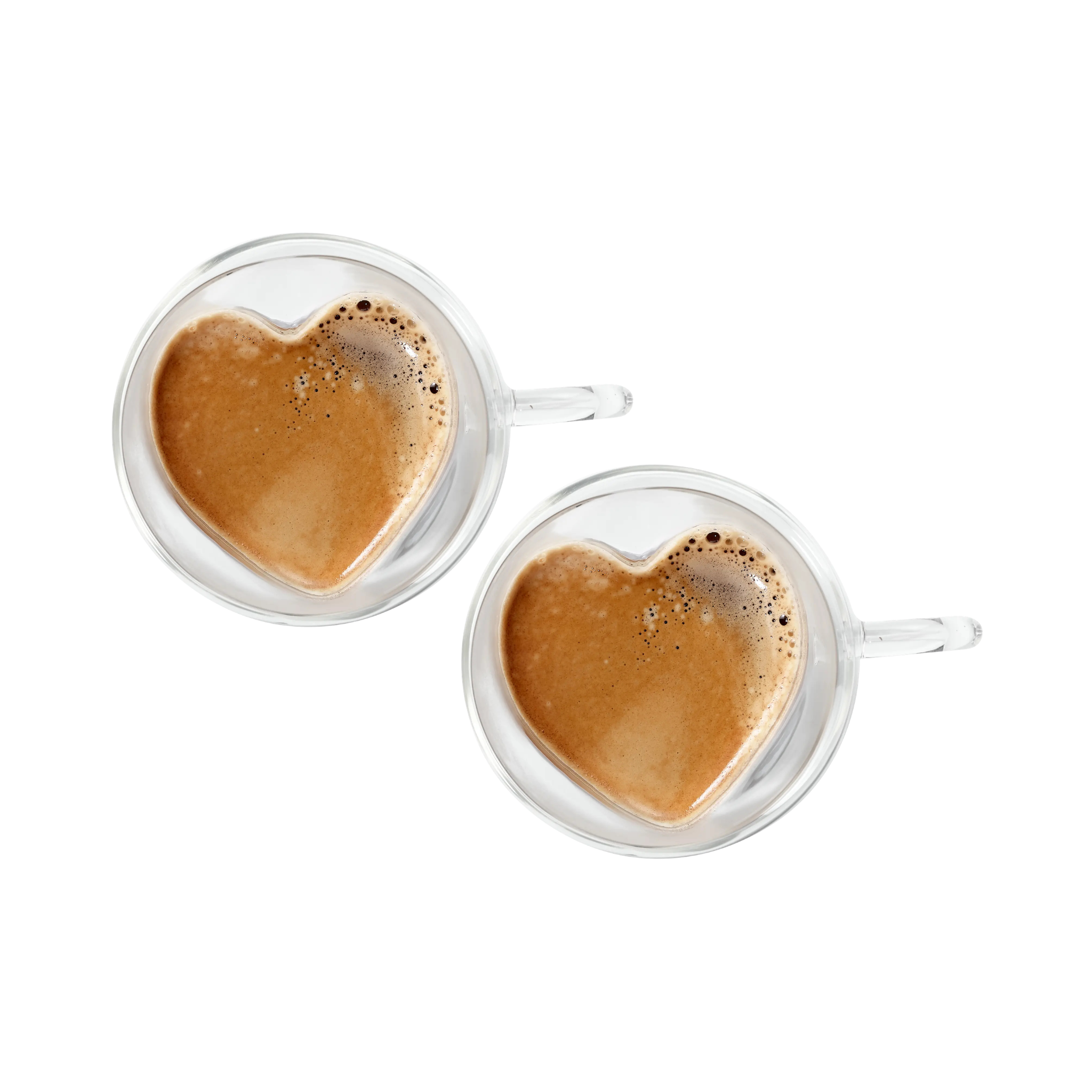 Ensemble de 2 tasses cœur Amore 300 ml 