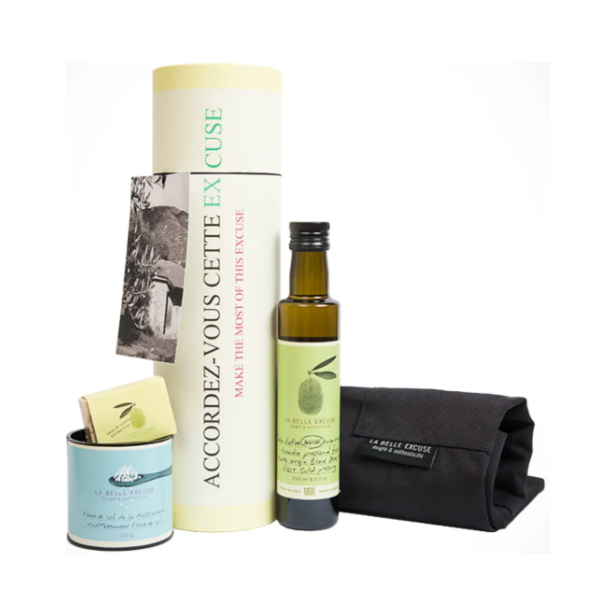 Coffret cadeau Saveurs de la méditerranée - La Belle Excuse