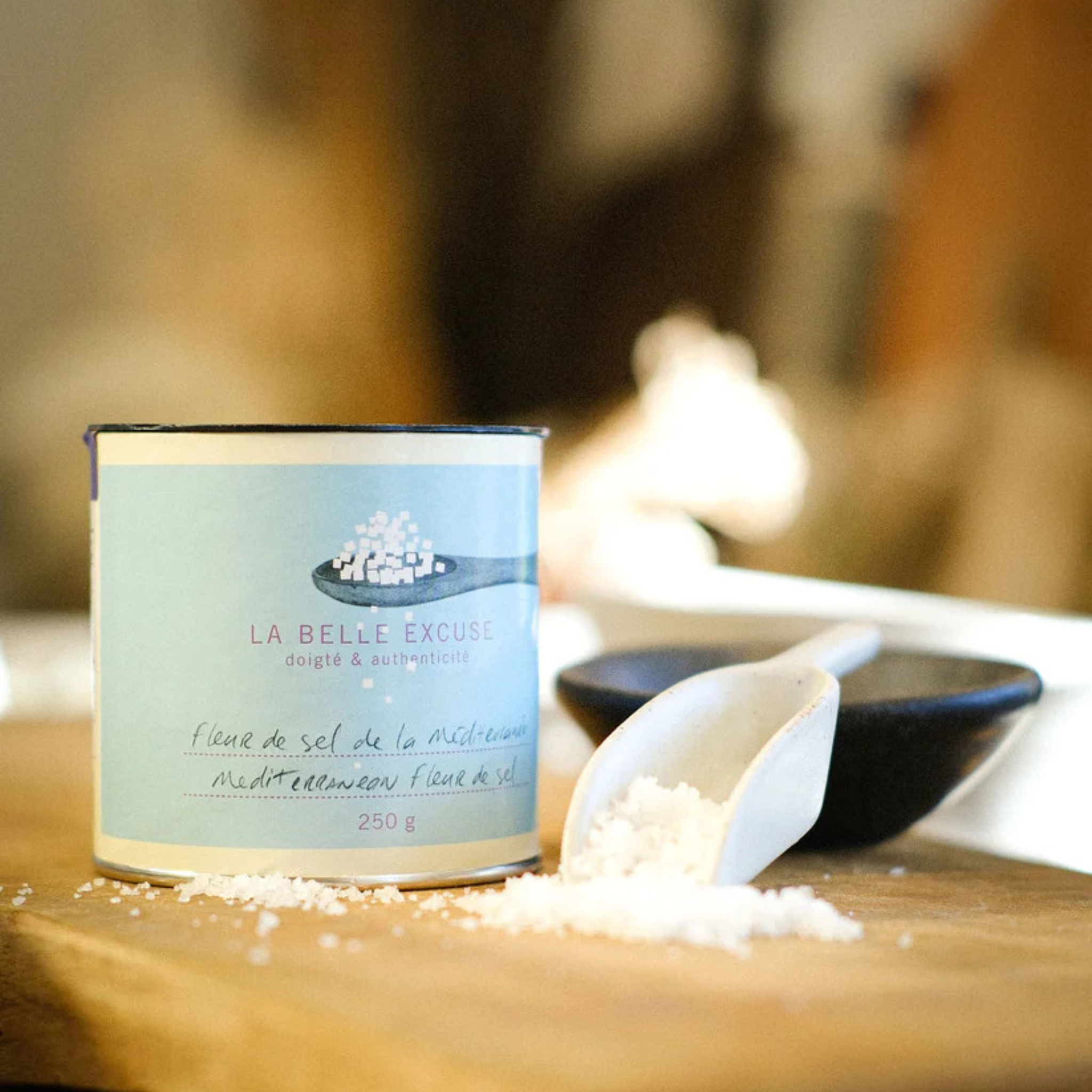 Fleur de sel de la Méditerranée 250 g - La Belle Excuse