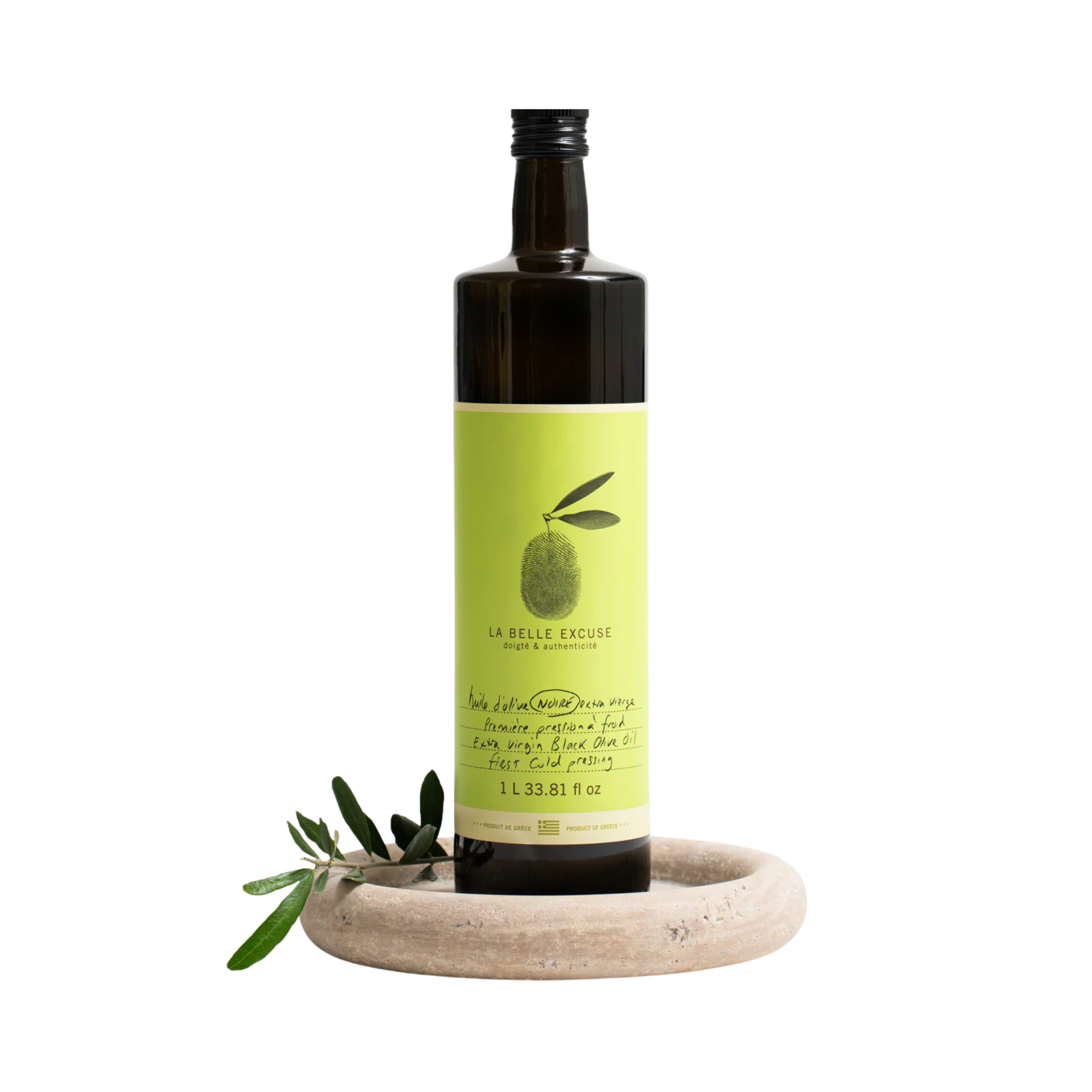 Huile d'olive noire extra vierge 1 L - La Belle Excuse