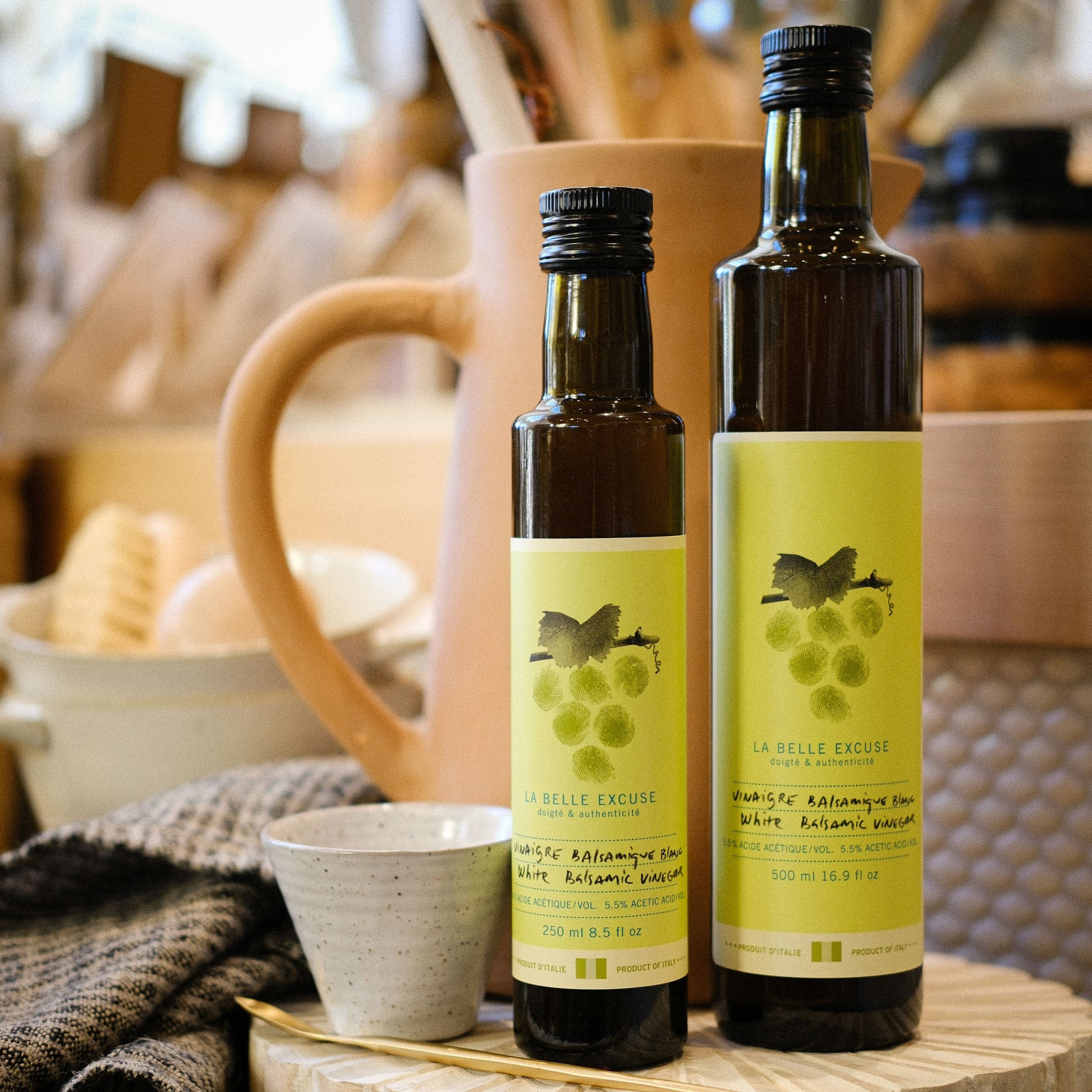 Vinaigre balsamique blanc 500 ml - La Belle Excuse