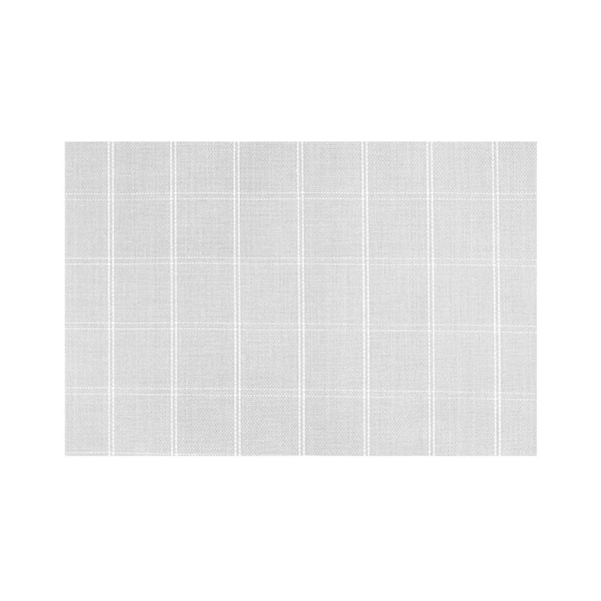 Napperon en vinyle gris et blanc