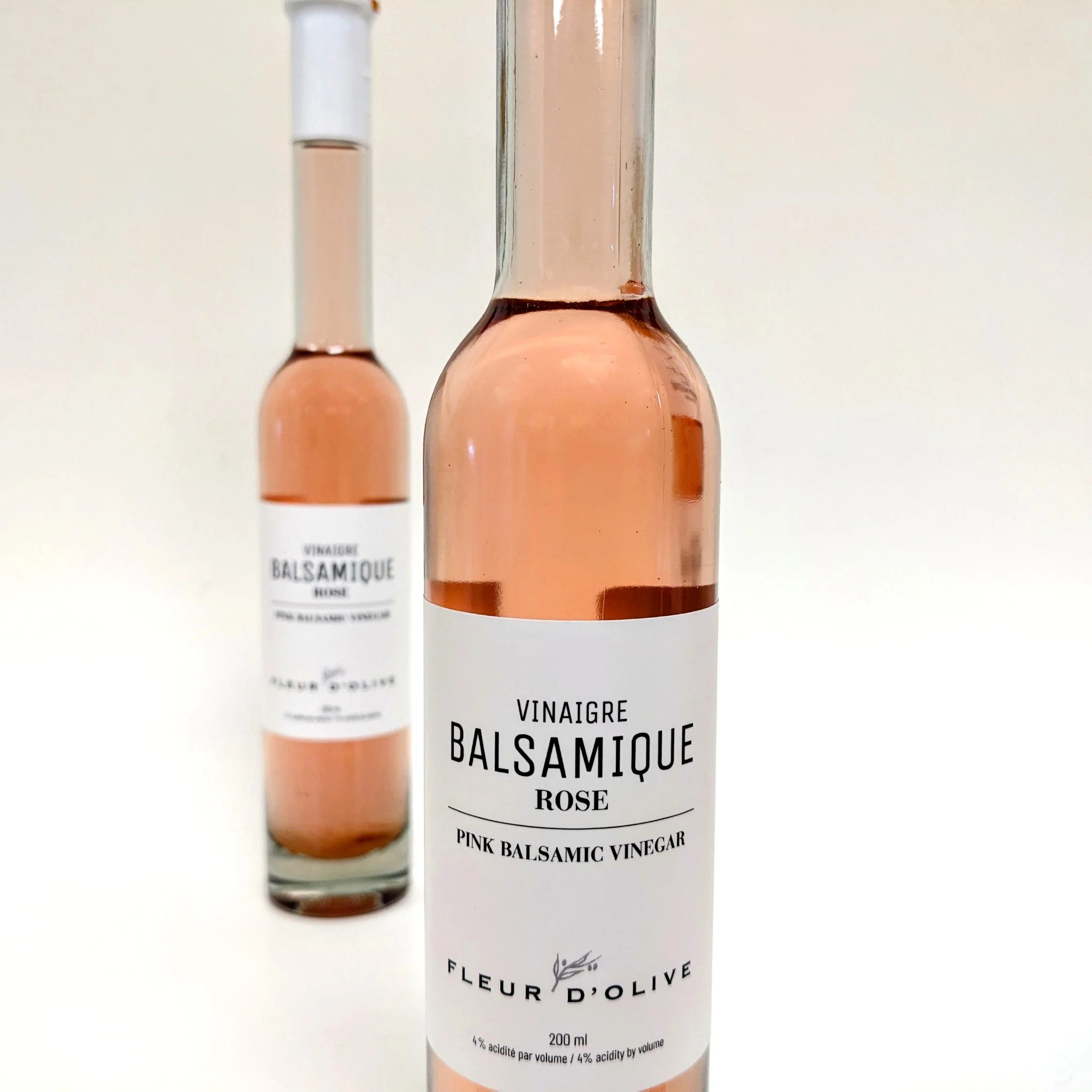 Vinaigre balsamique rose 200 ml - Fleur d'Olive