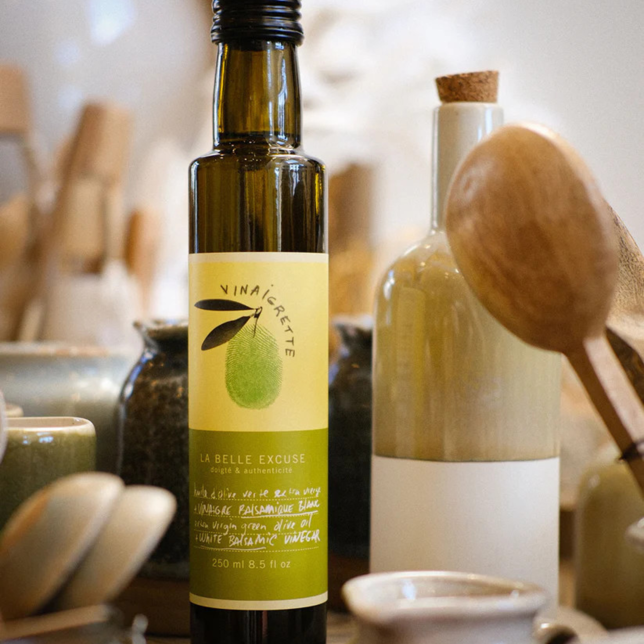 Vinaigrette au balsamique blanc 250 ml - La Belle Excuse