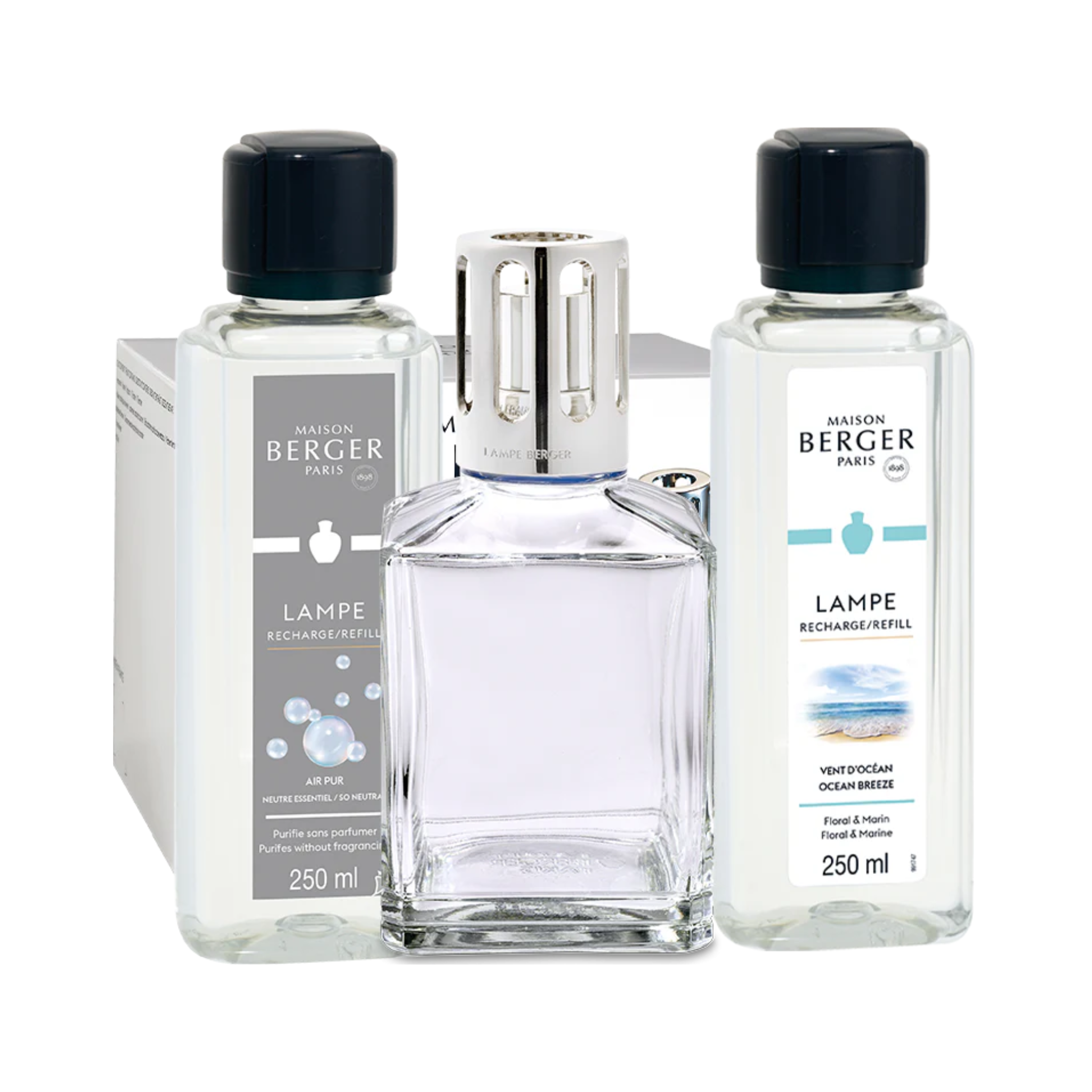 Coffret des essentiels Lampe Berger - Maison Berger