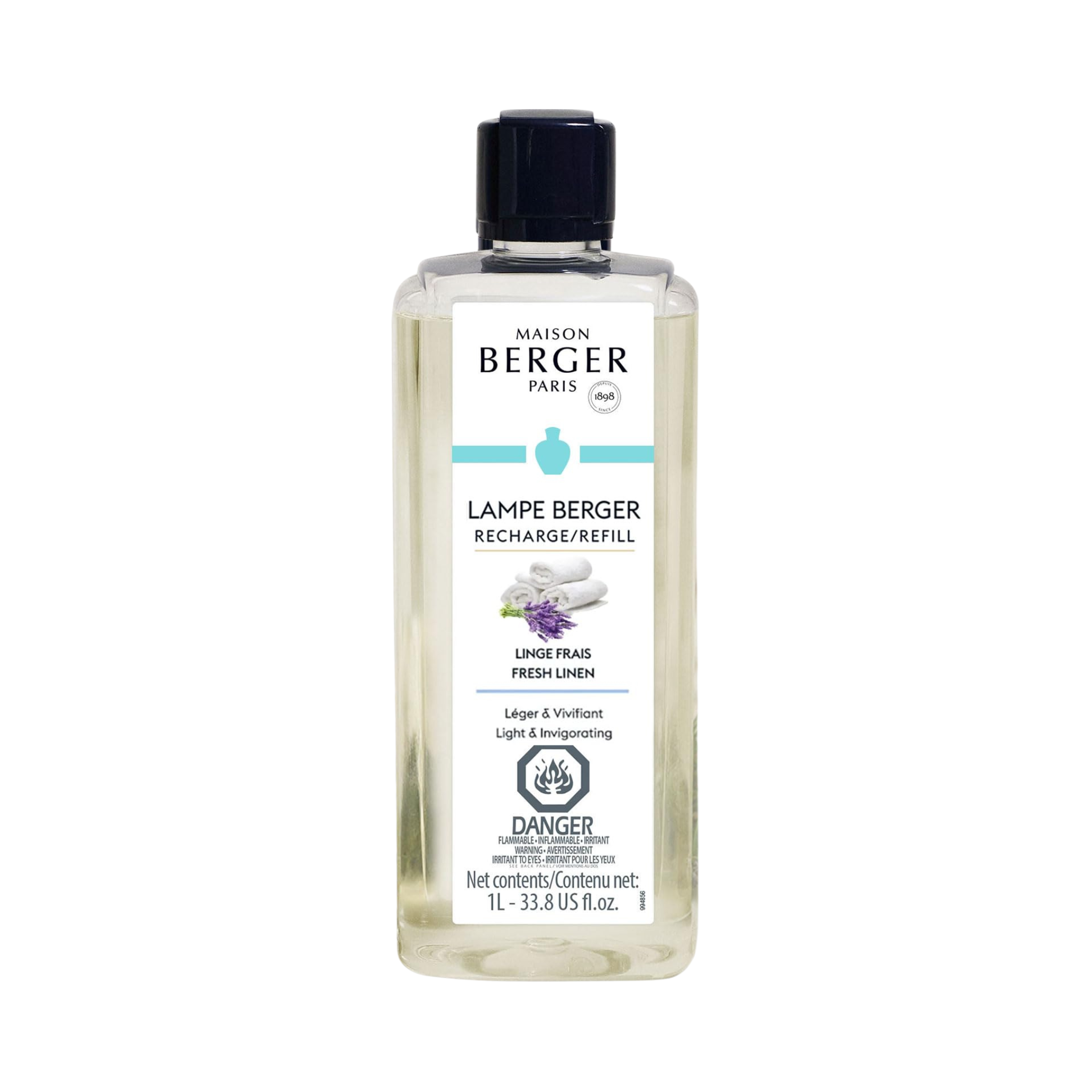 Recharge pour lampe Linge frais 1 L - Maison Berger