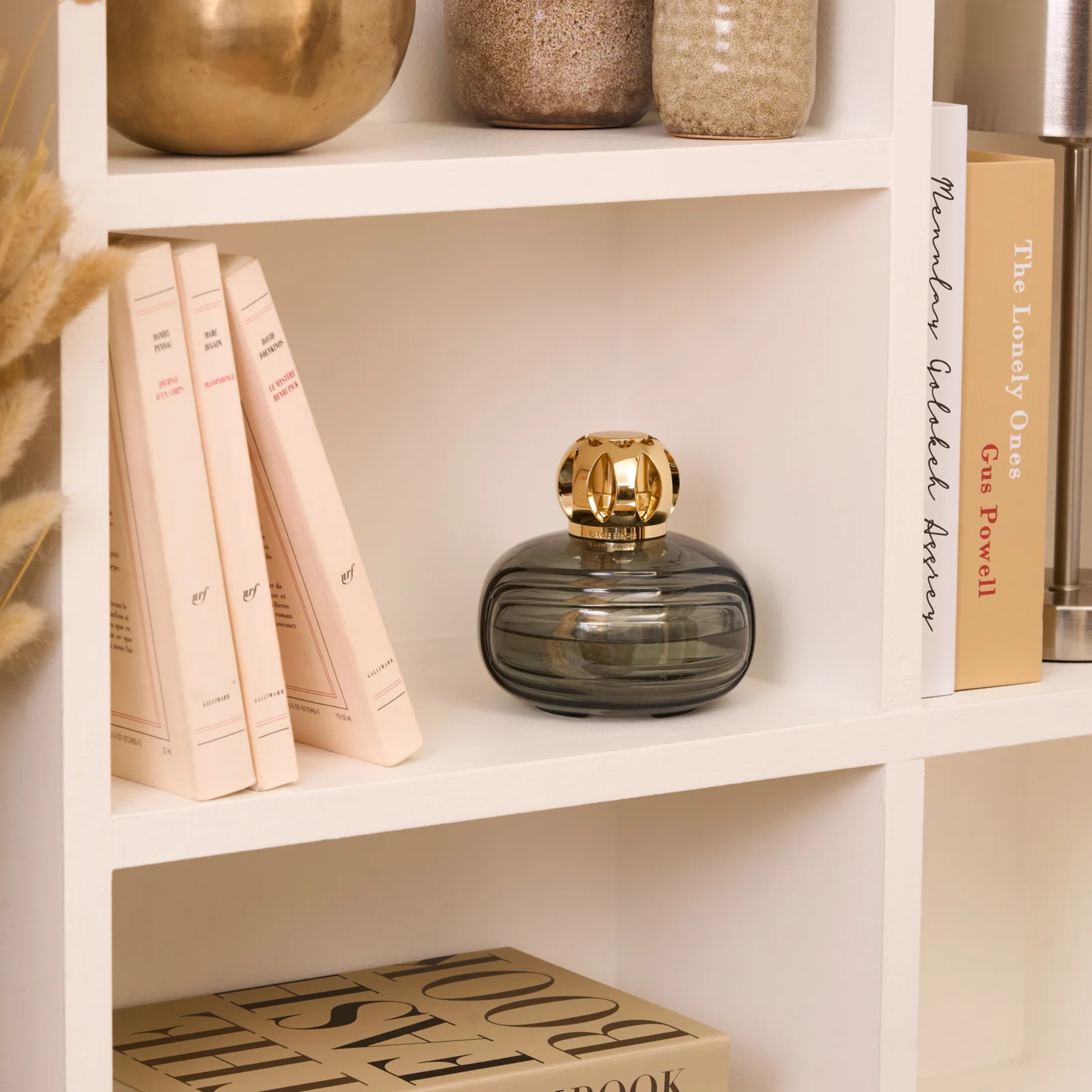 Lampe Berger Enigma gris mousse - Maison Berger