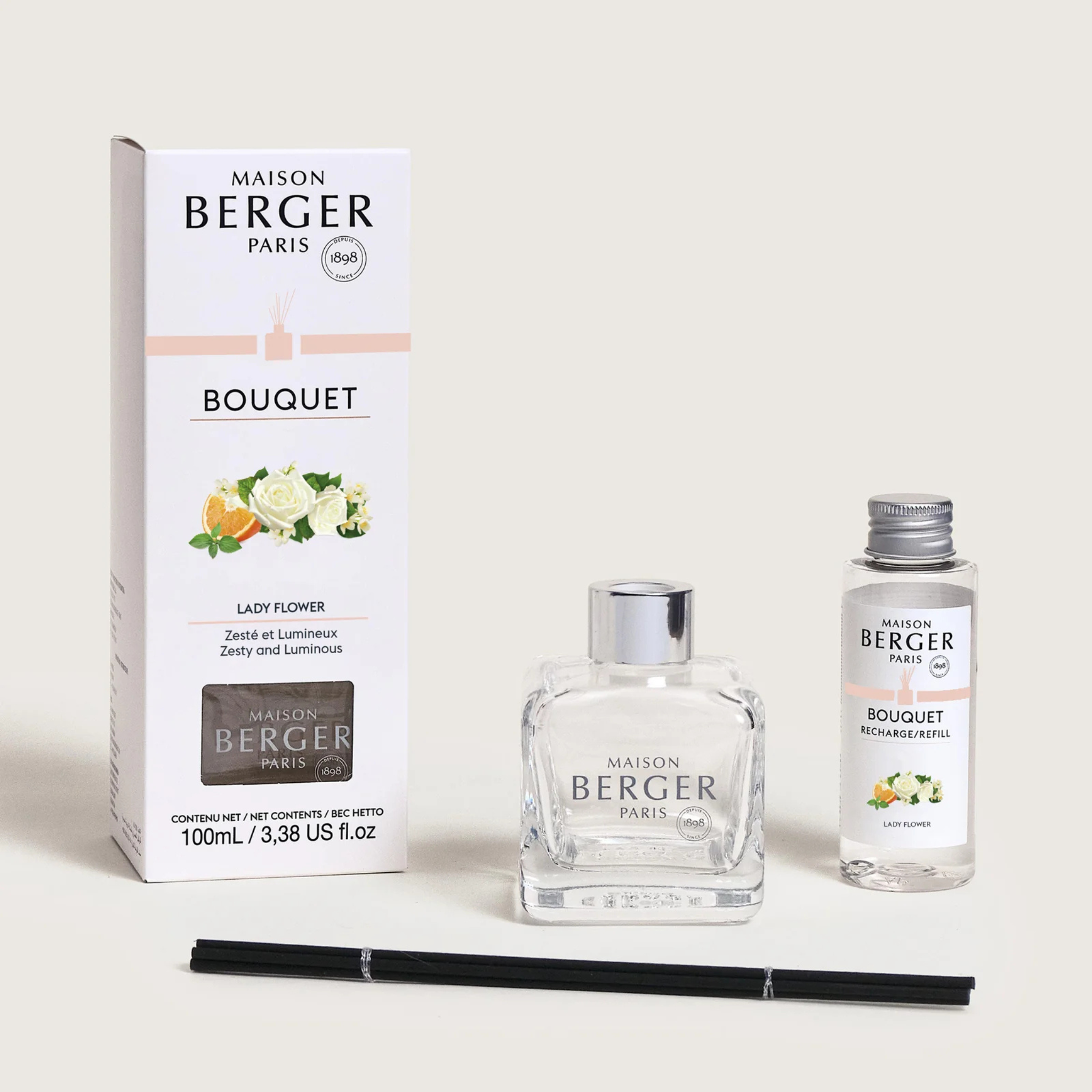 Bouquet parfumé Lady Flower 100 ml - Maison Berger