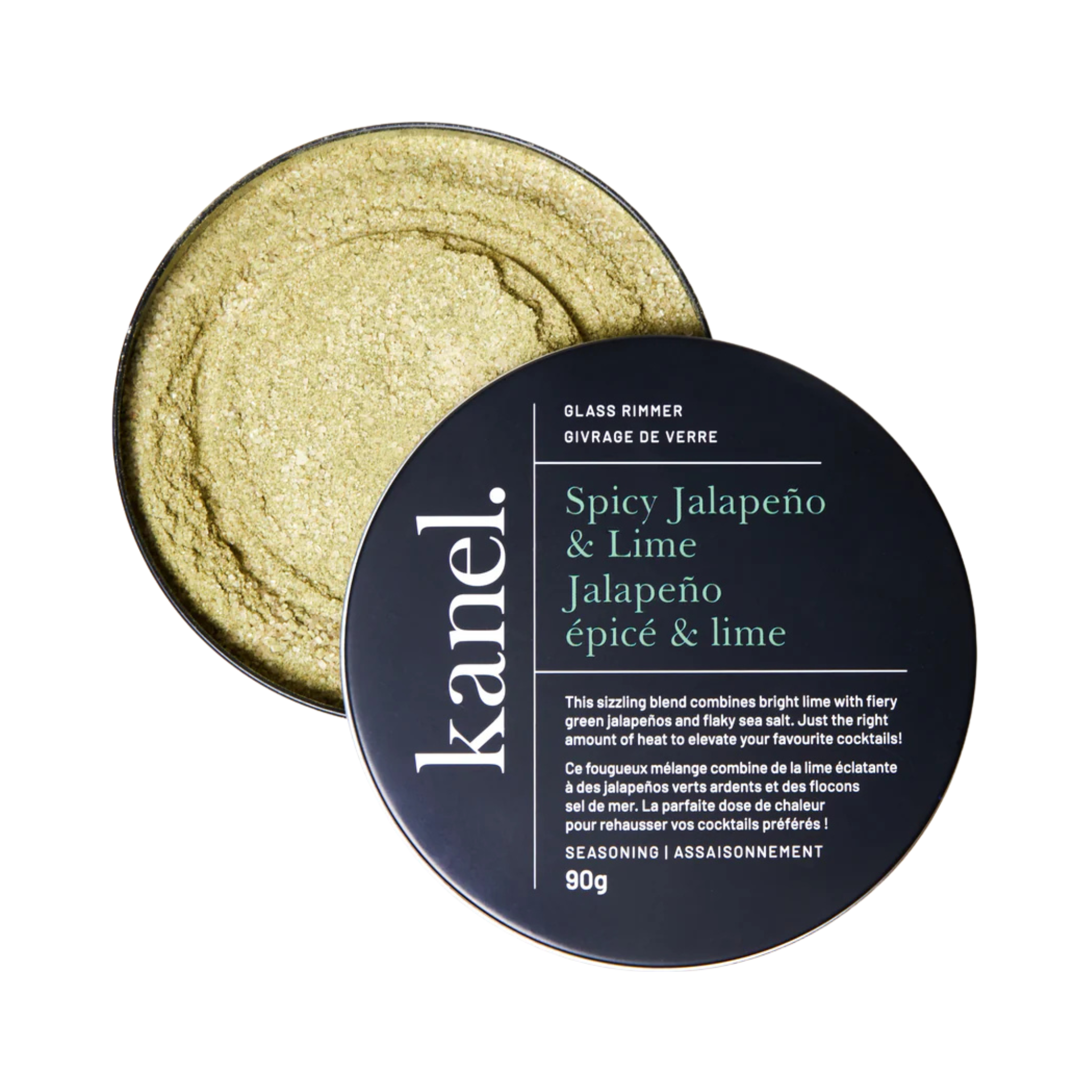 Givrage de verre Jalapeno et lime 90 g - Kanel