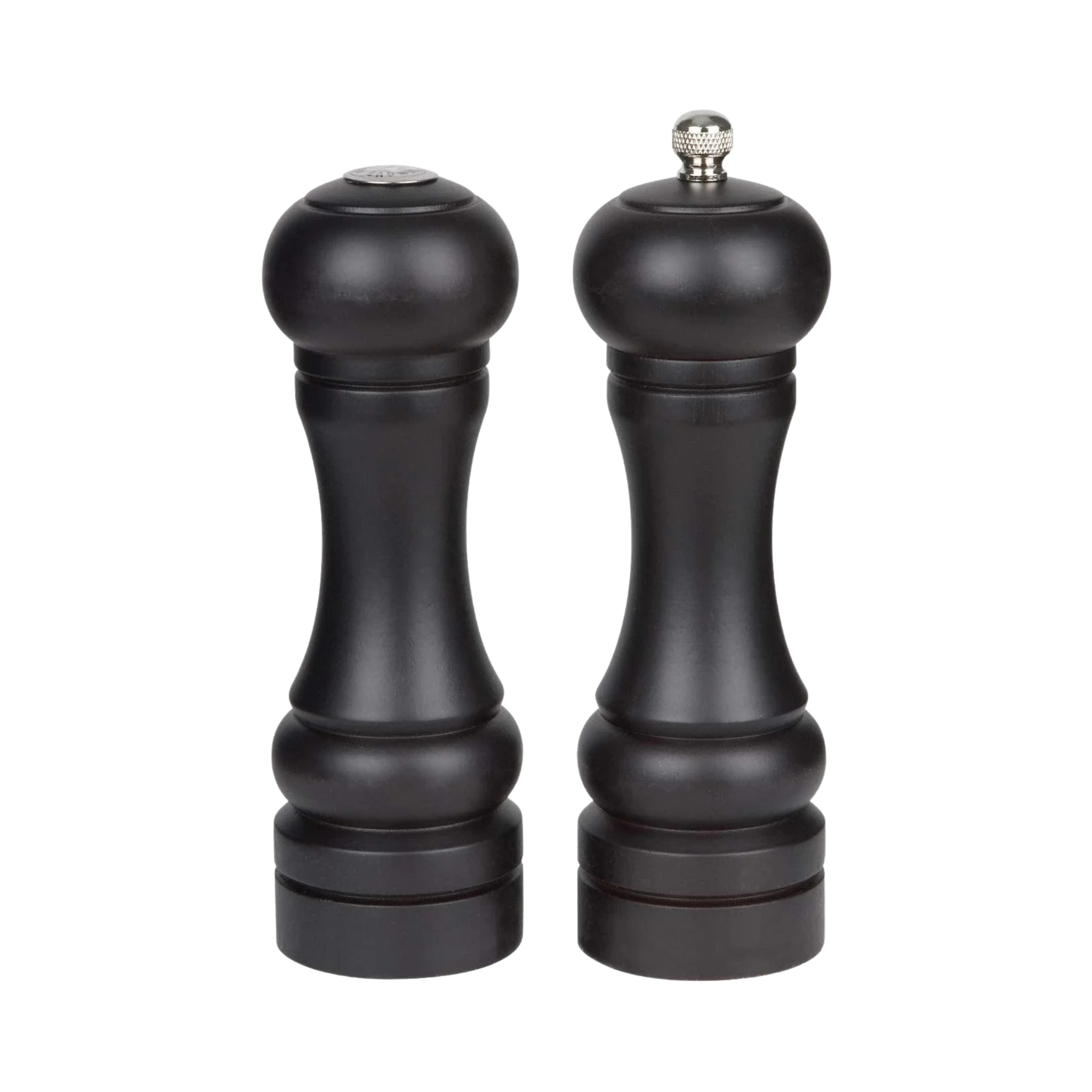 Ensemble de moulins à sel et poivre Seville noir 15 cm - Trudeau