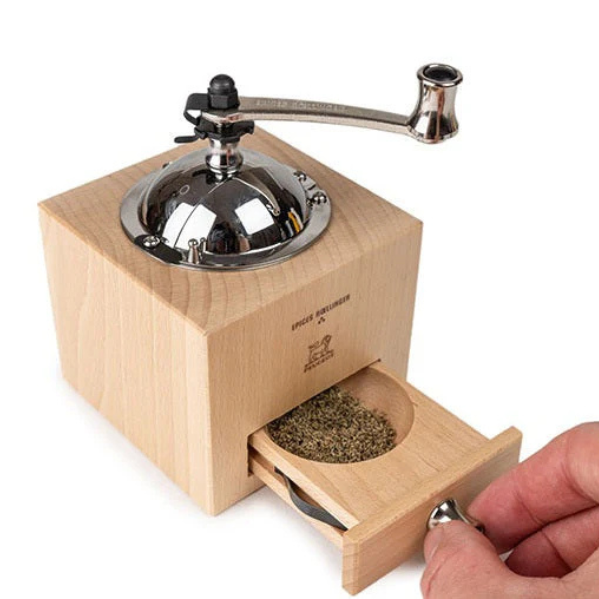 Moulin à poivre manuel en bois Roellinger 12 cm - Peugeot 