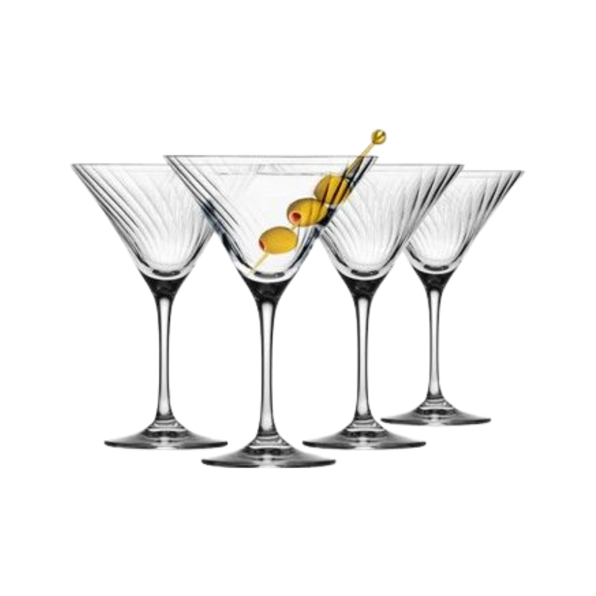 Ensemble de 4 verres à martini Avant-Garde Lumi 240 ml - Krosno