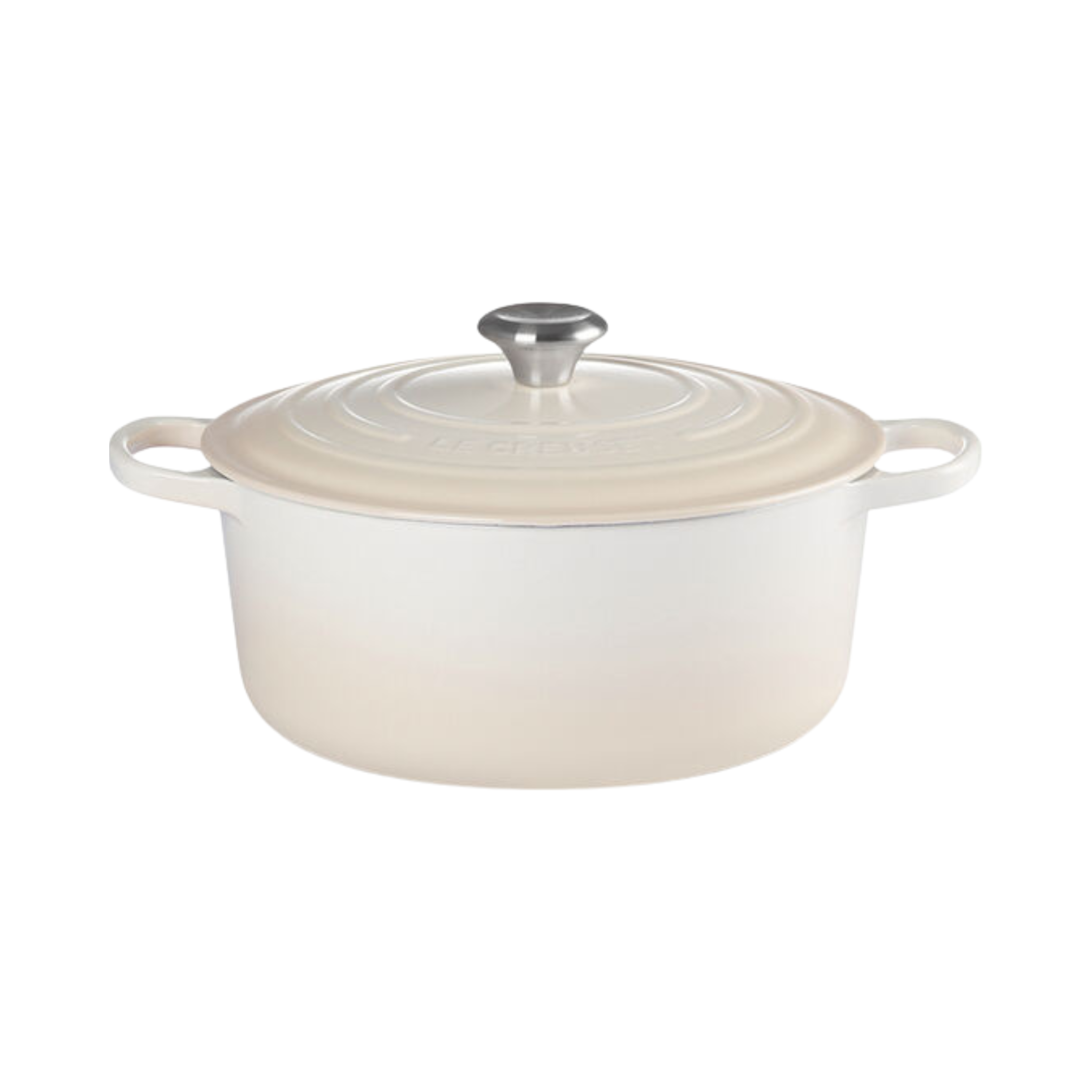Cocotte ronde Meringue 6,7 L - Le Creuset 