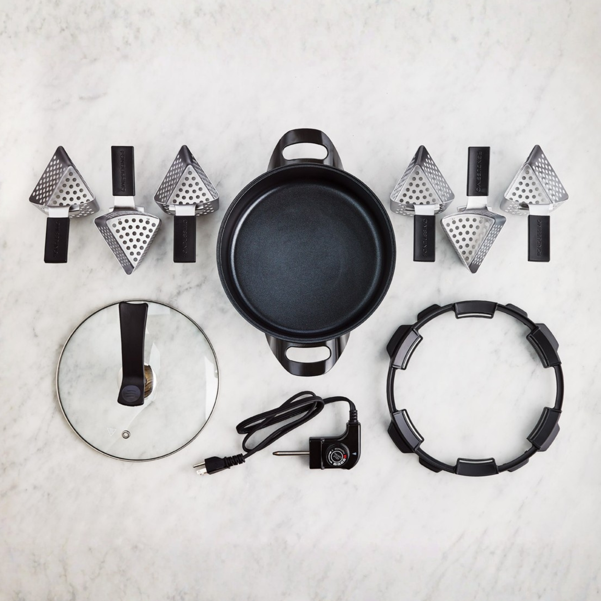 Ensemble à fondue Tradition 2-en-1 - Fondussimo