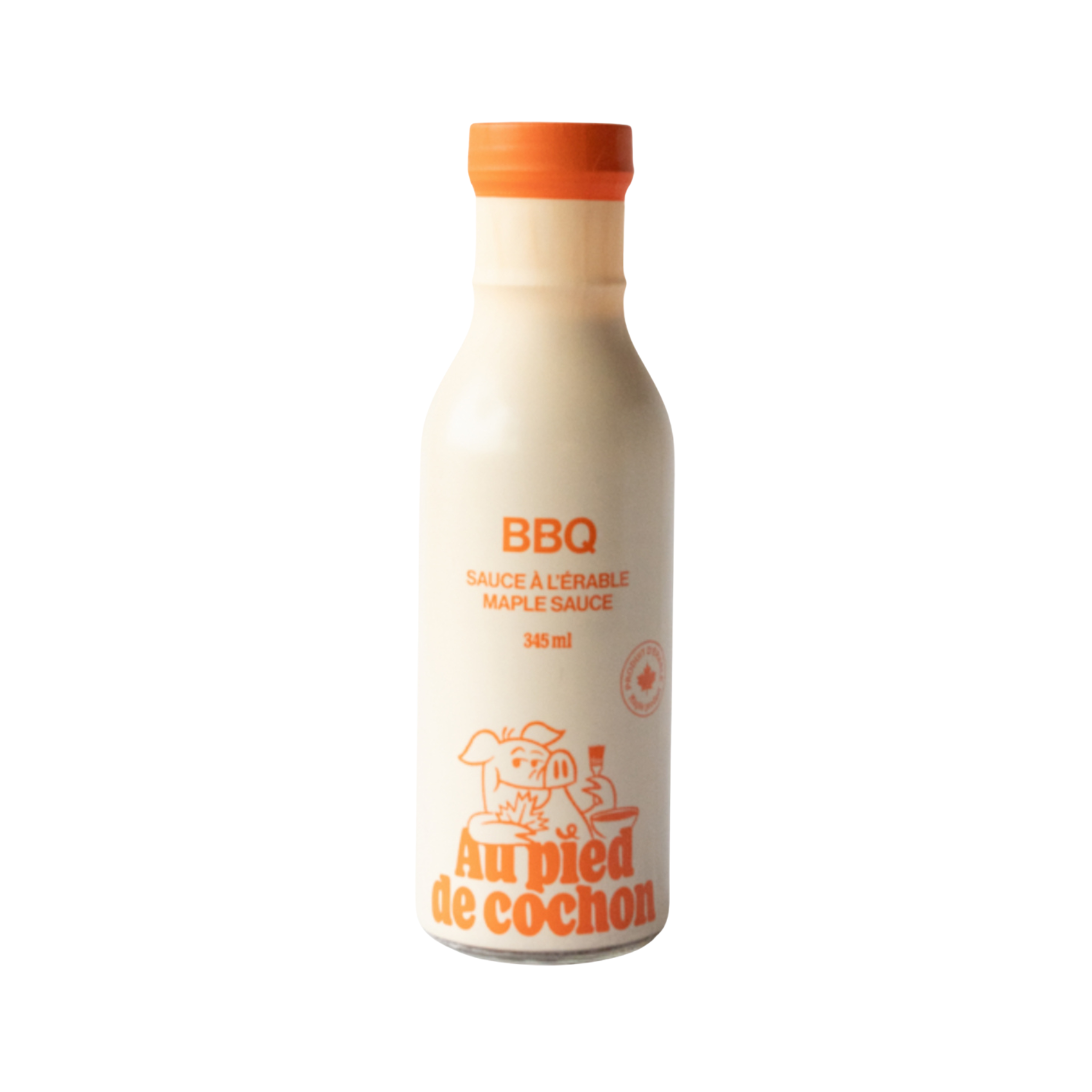 Sauce BBQ à l'érable 345 ml - Au pied de cochon
