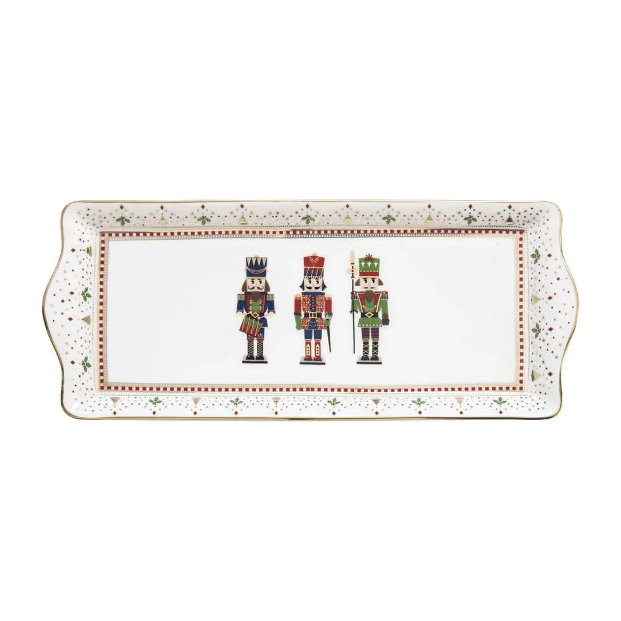 Plateau de service casse-noisette 35 x 15 cm