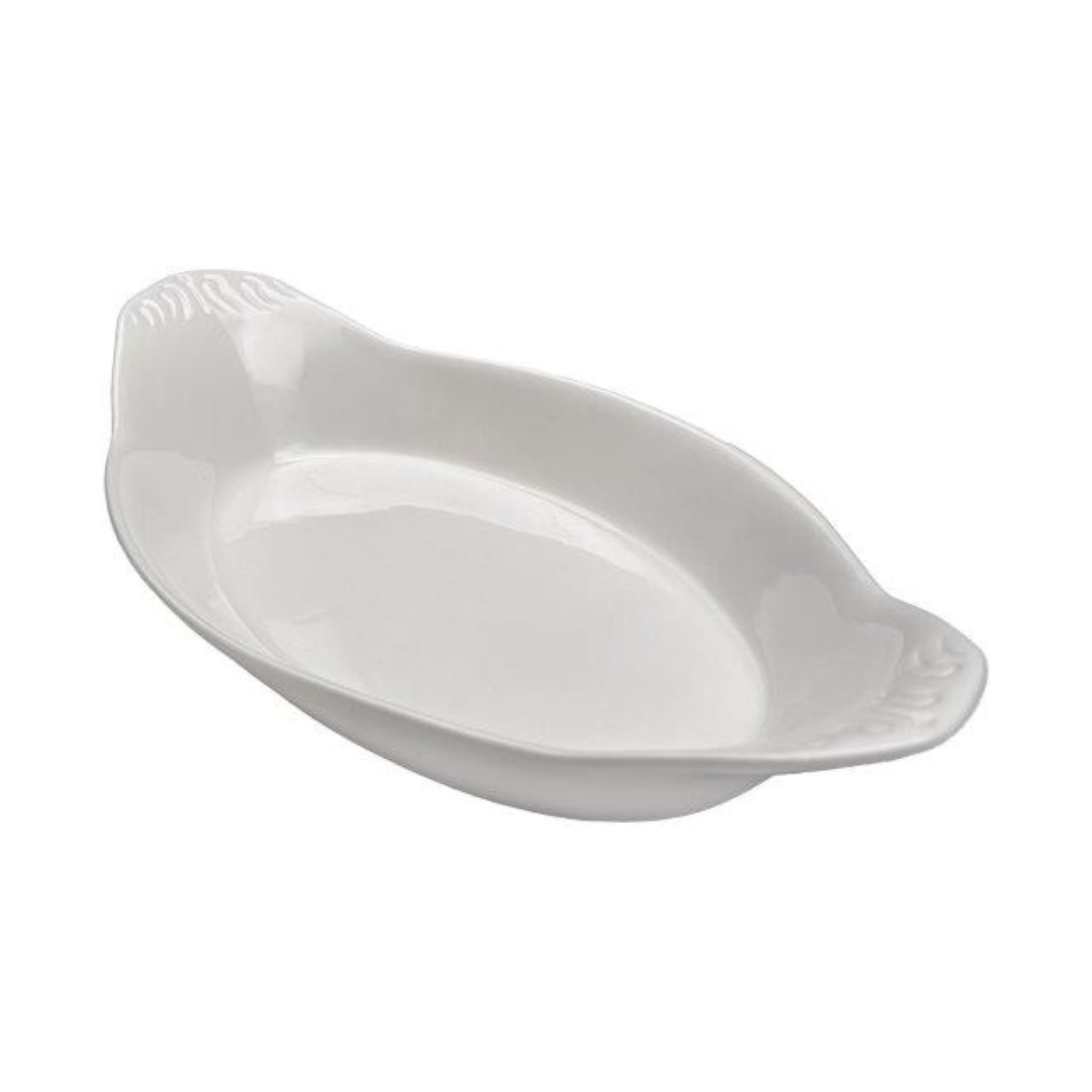 Plat à gratin blanc Esme 10 po