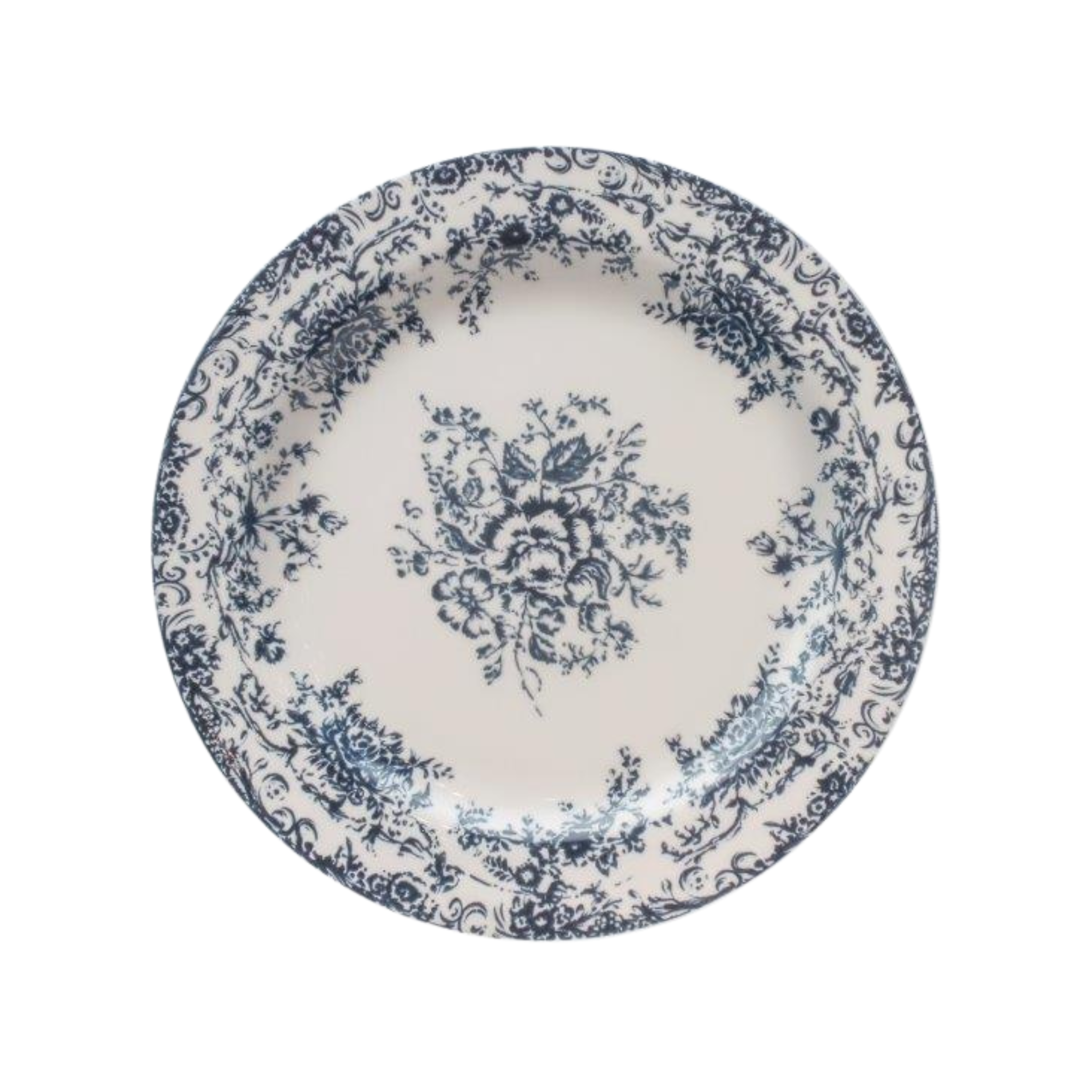 Assiette Jardin bleu 21 cm