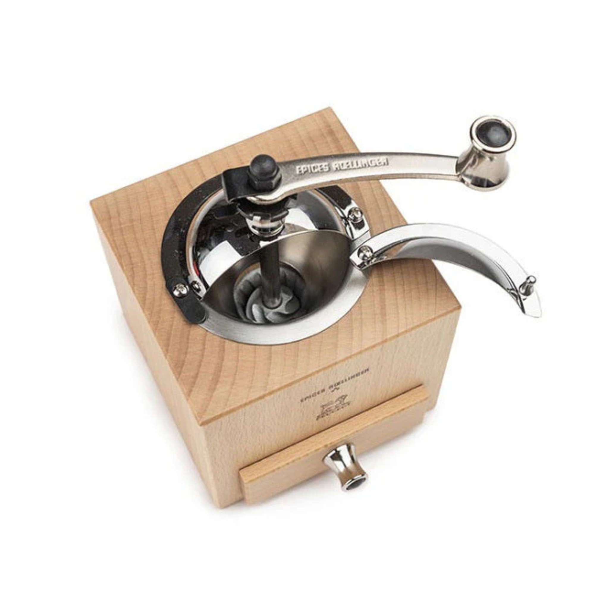 Moulin à poivre manuel en bois Roellinger 12 cm - Peugeot 
