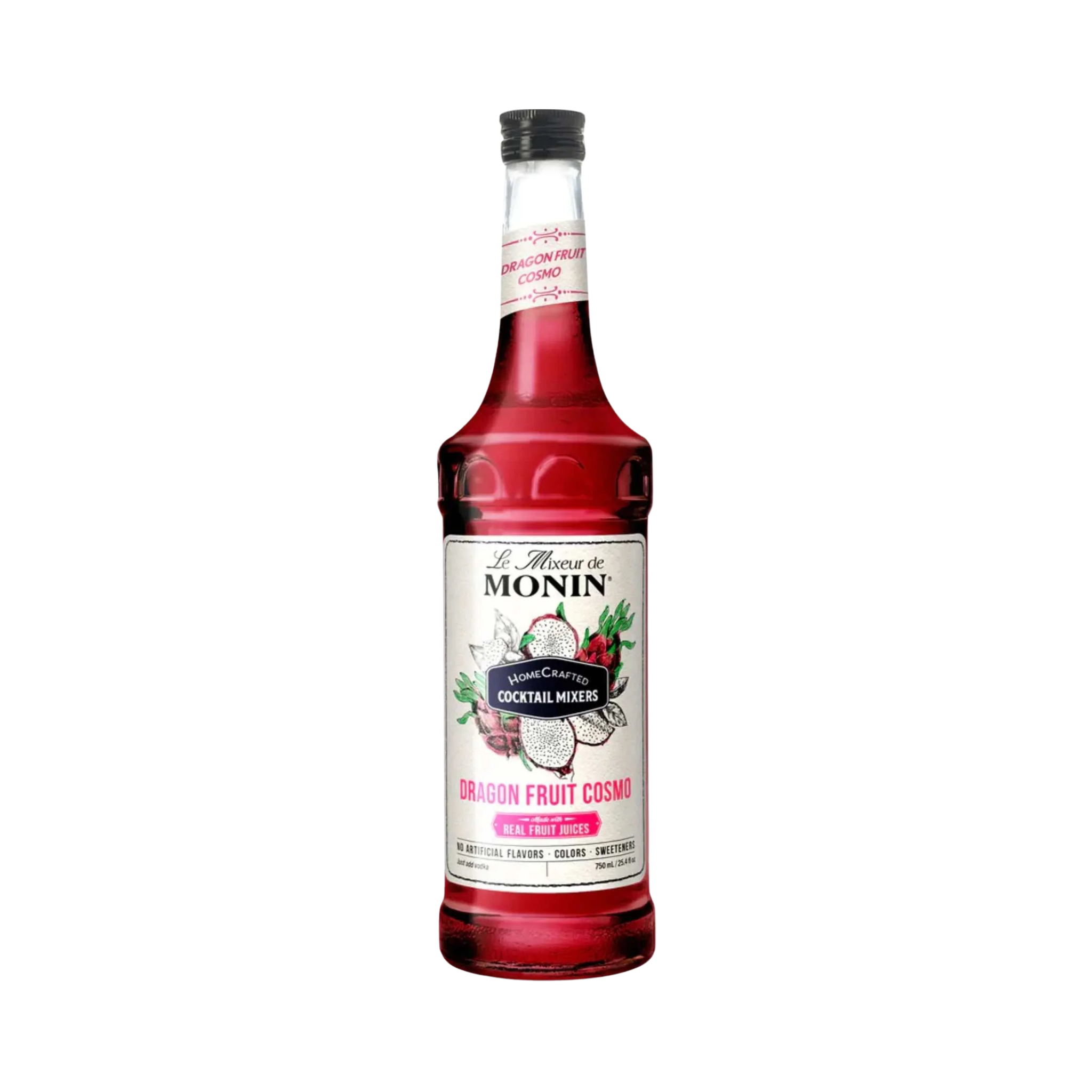 Dragon Fruit Cosmo HomeCrafted Cocktail Mix 750 ml - Monin