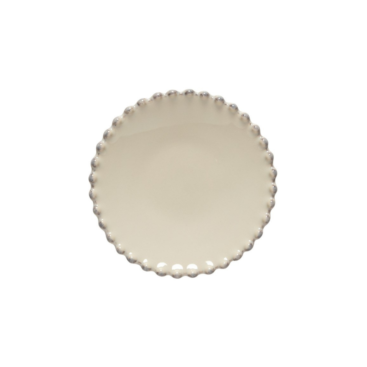 Mini assiette à hors-d'œuvre en grès Pearl crème 12,7 cm – Costa Nova