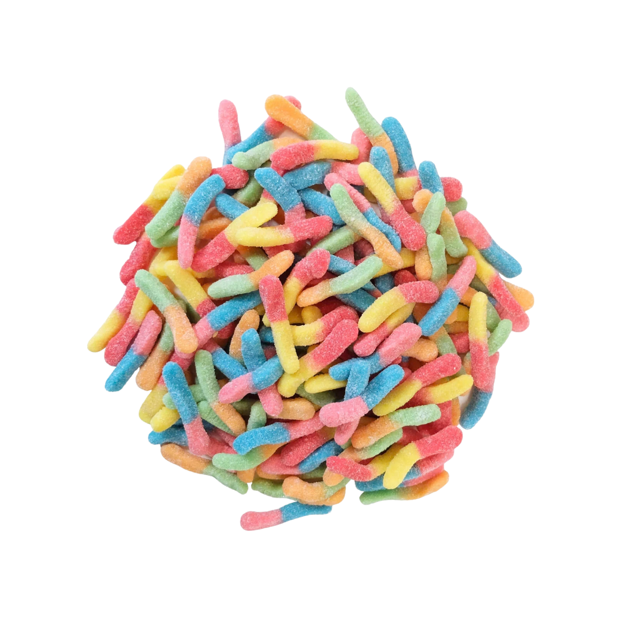 1 kg Safe Neon Worm Candy - Huer