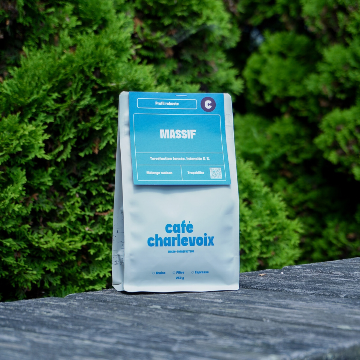 Café en grains Massif 250 g - Café Charlevoix