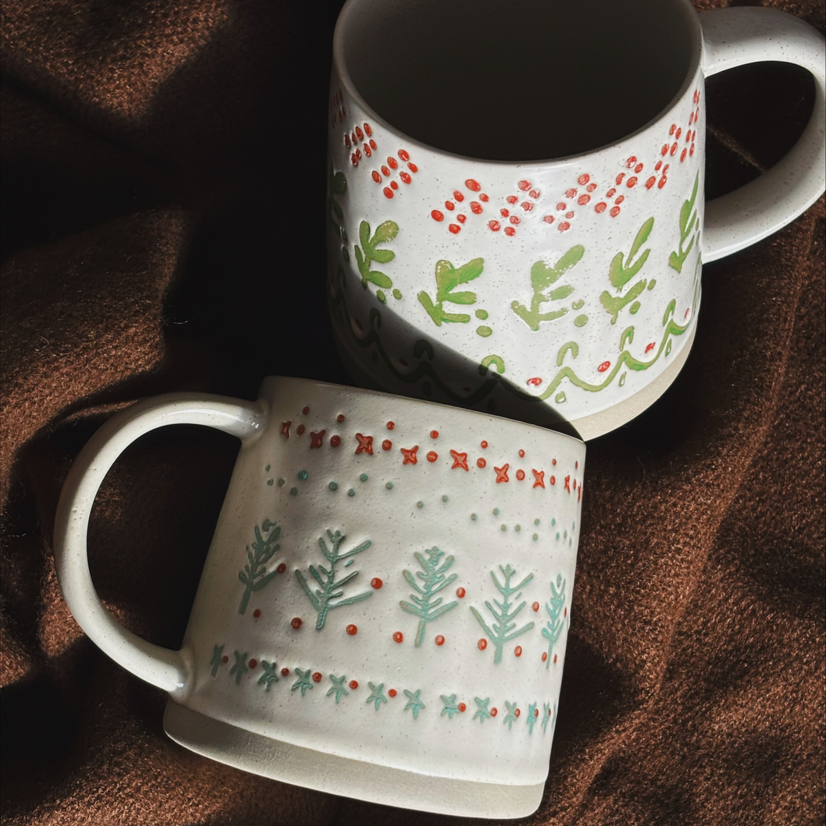 Stoneware Mug Atelier Sapins 473 ml - Danica