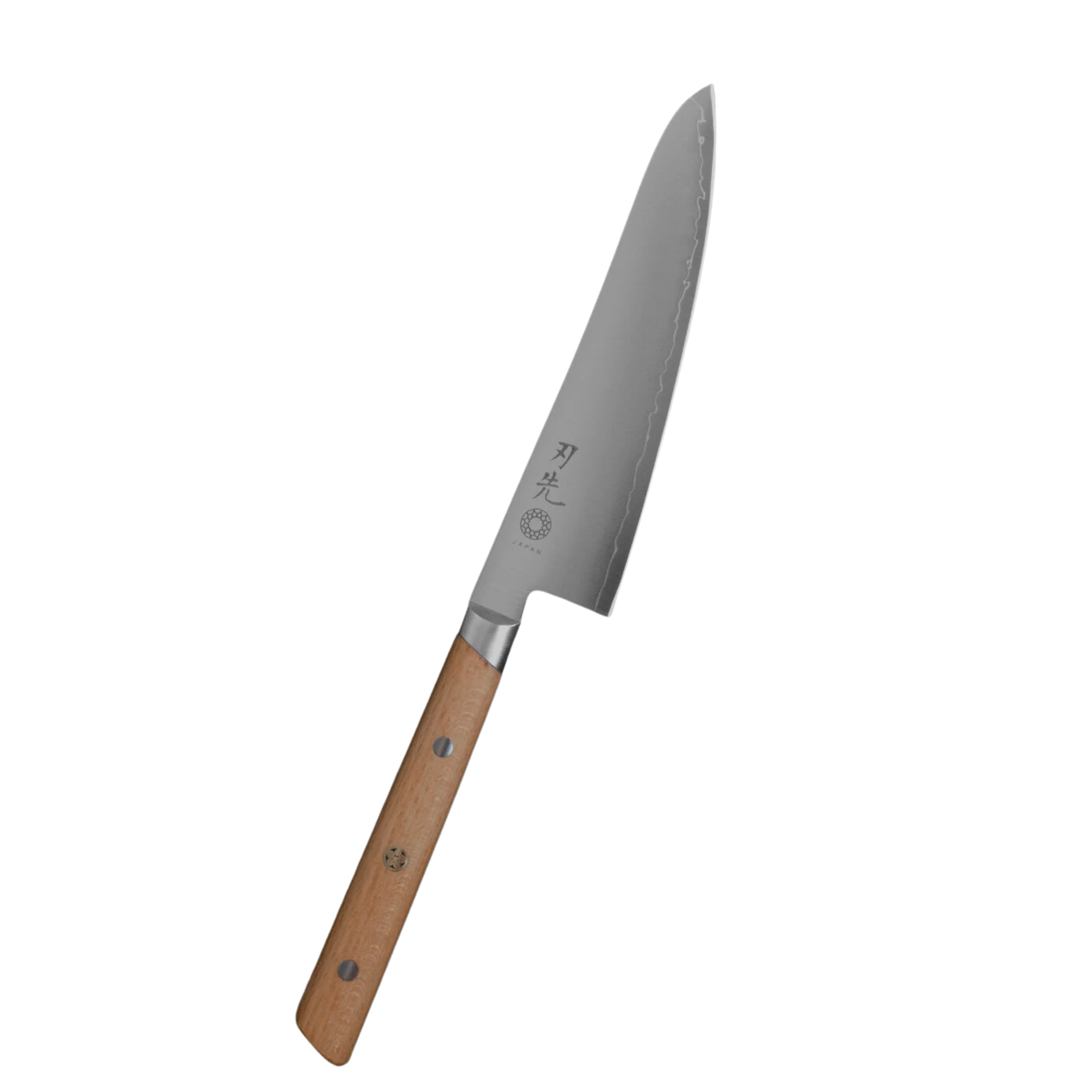 Couteau utilitaire manche en bois de hêtre 135mm - Hazaki