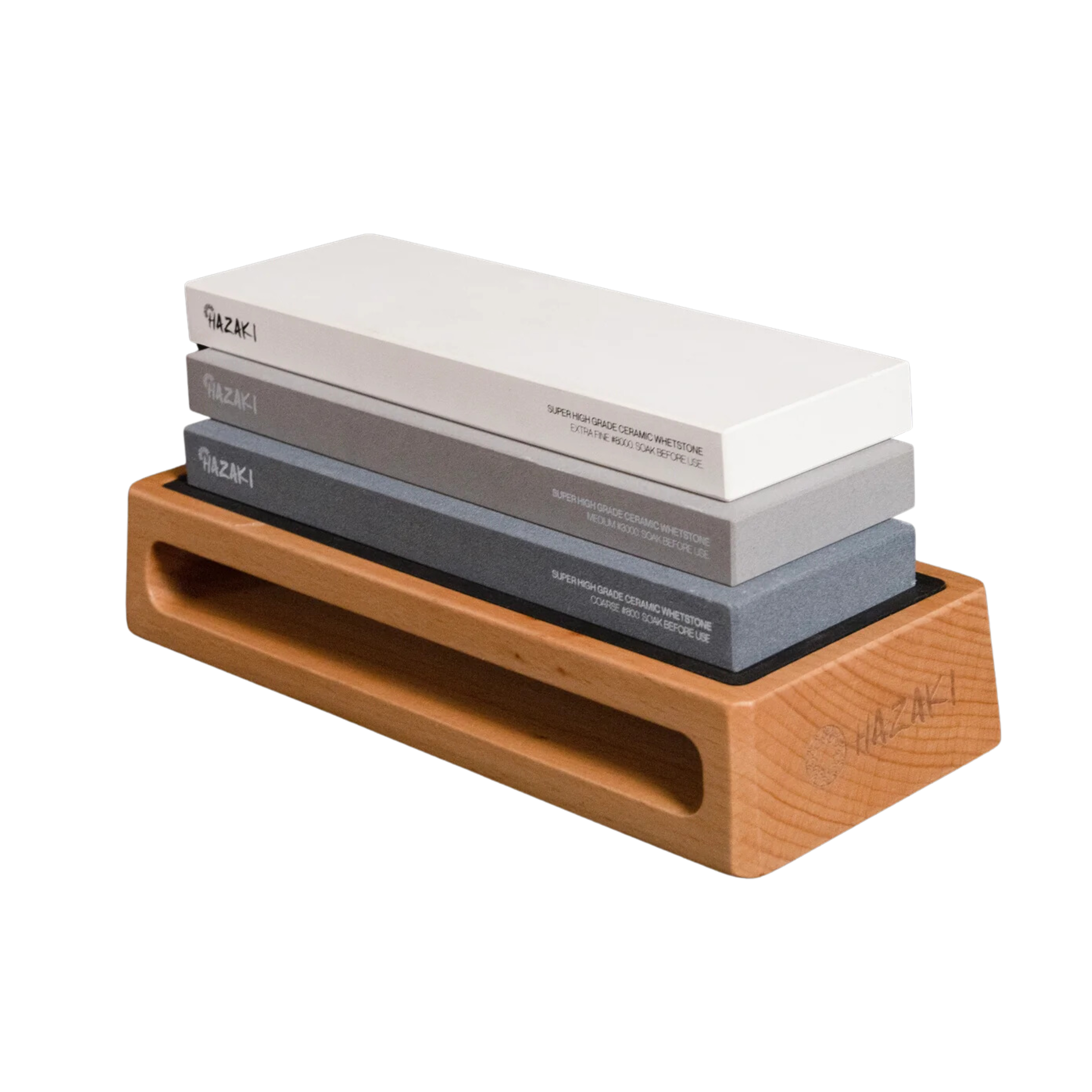 Ensemble de pierres à affûter  - Hazaki