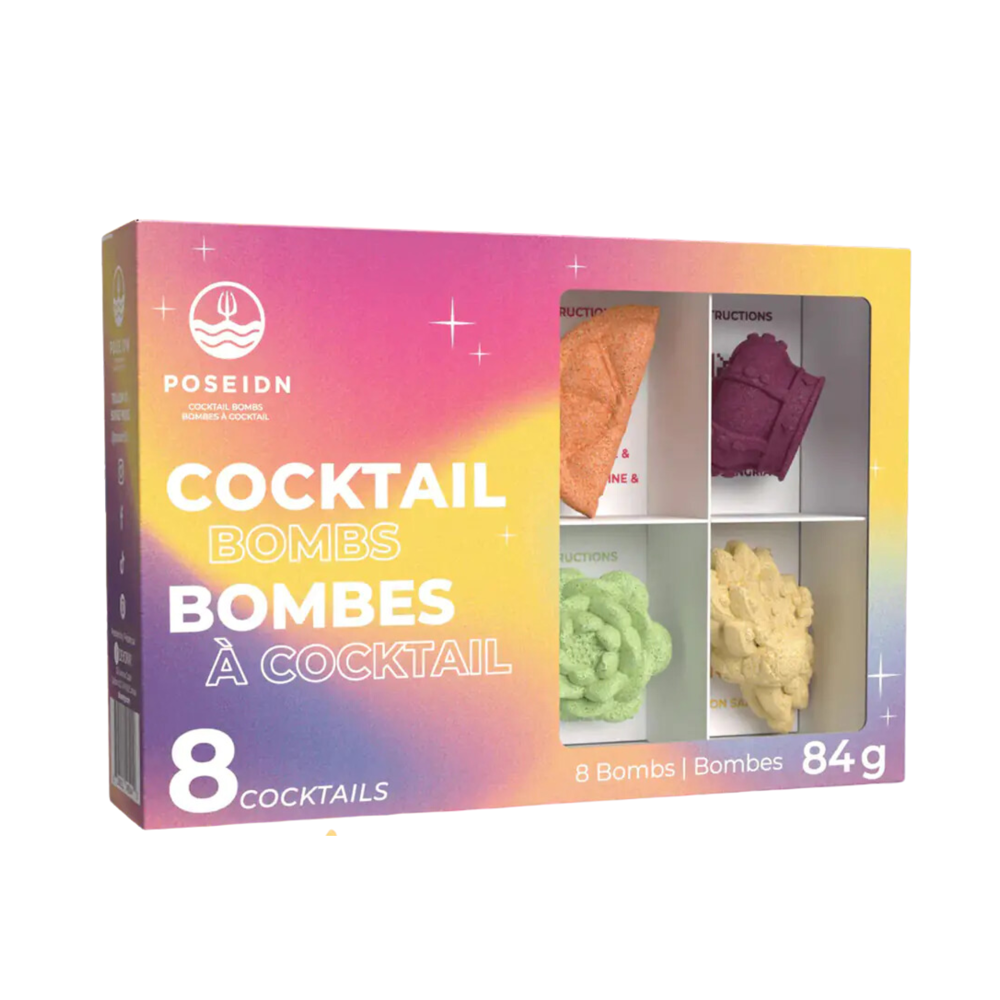 Coffret variété de cocktails - Poseidn