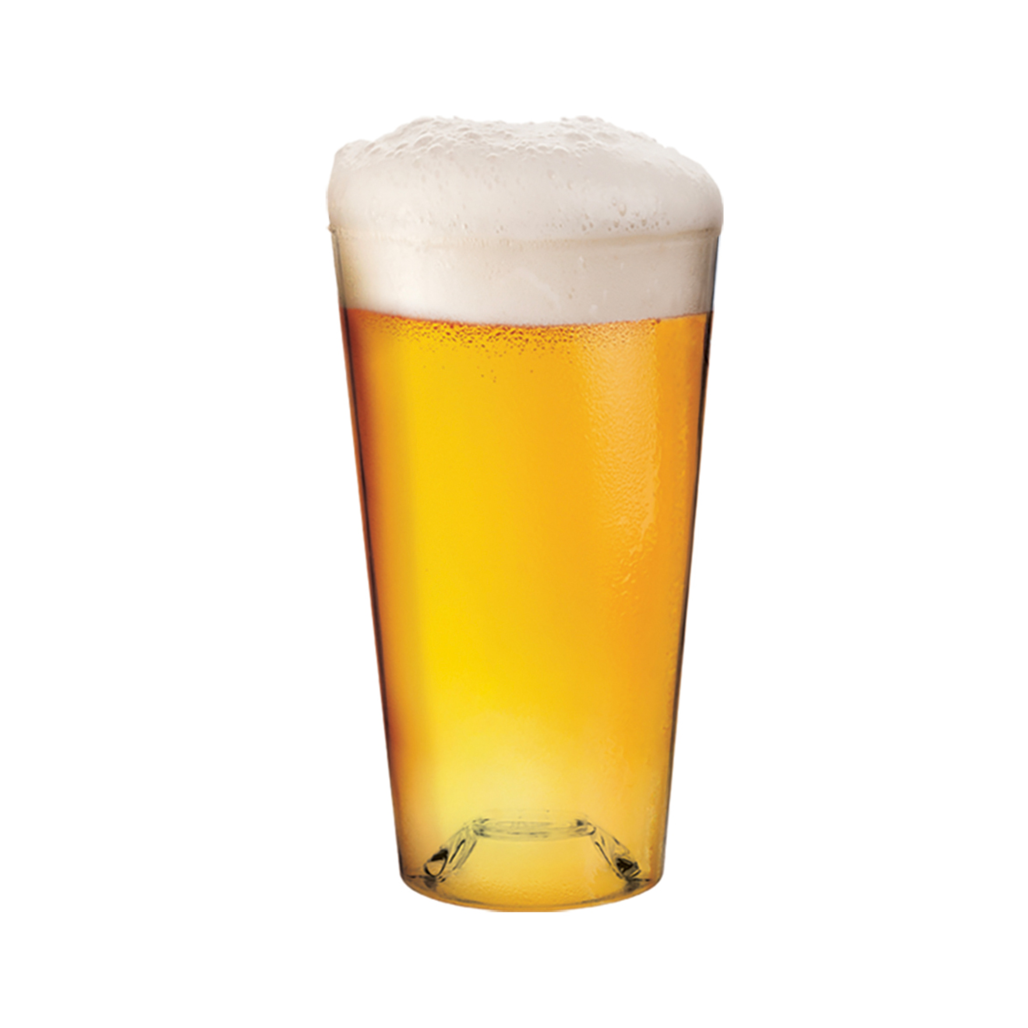 Ensemble de 12 verres à bière en plastique 590ml