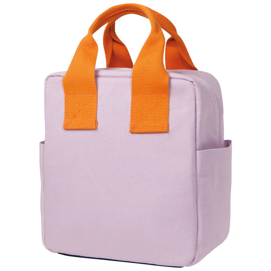 Sac à lunch Mauve et Orange - Danica