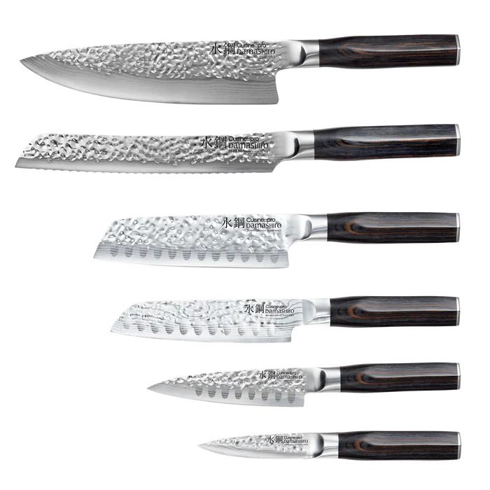 Personnalisation pour bloc de couteaux Mokuzai 7 pièces Damashiro EMPEROR® - Cuisine::pro® - Eugène Allard