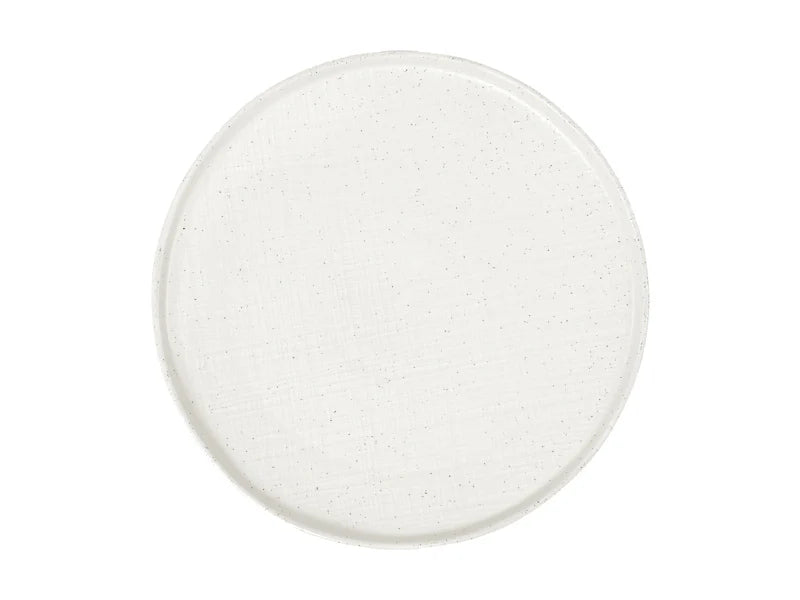 Assiette plate à rebord Onni Blanc moucheté 26.5cm - Maxwell & Williams