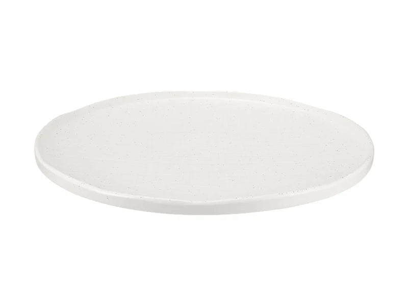 Assiette plate à rebord Onni Blanc moucheté 26.5cm - Maxwell & Williams