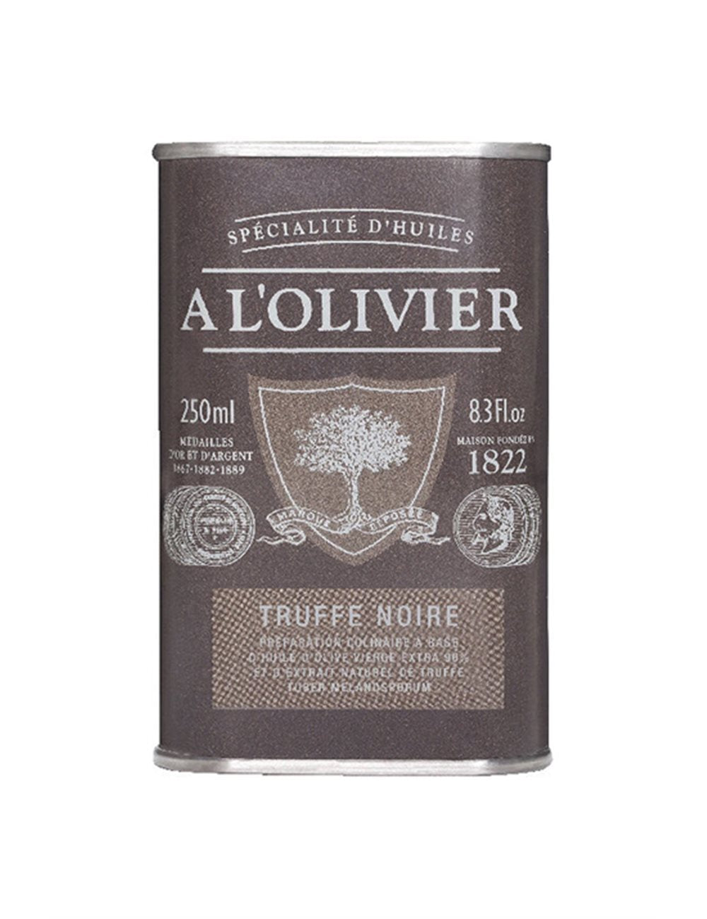 Huile d'olive aromatisée à la truffe noire 150ml