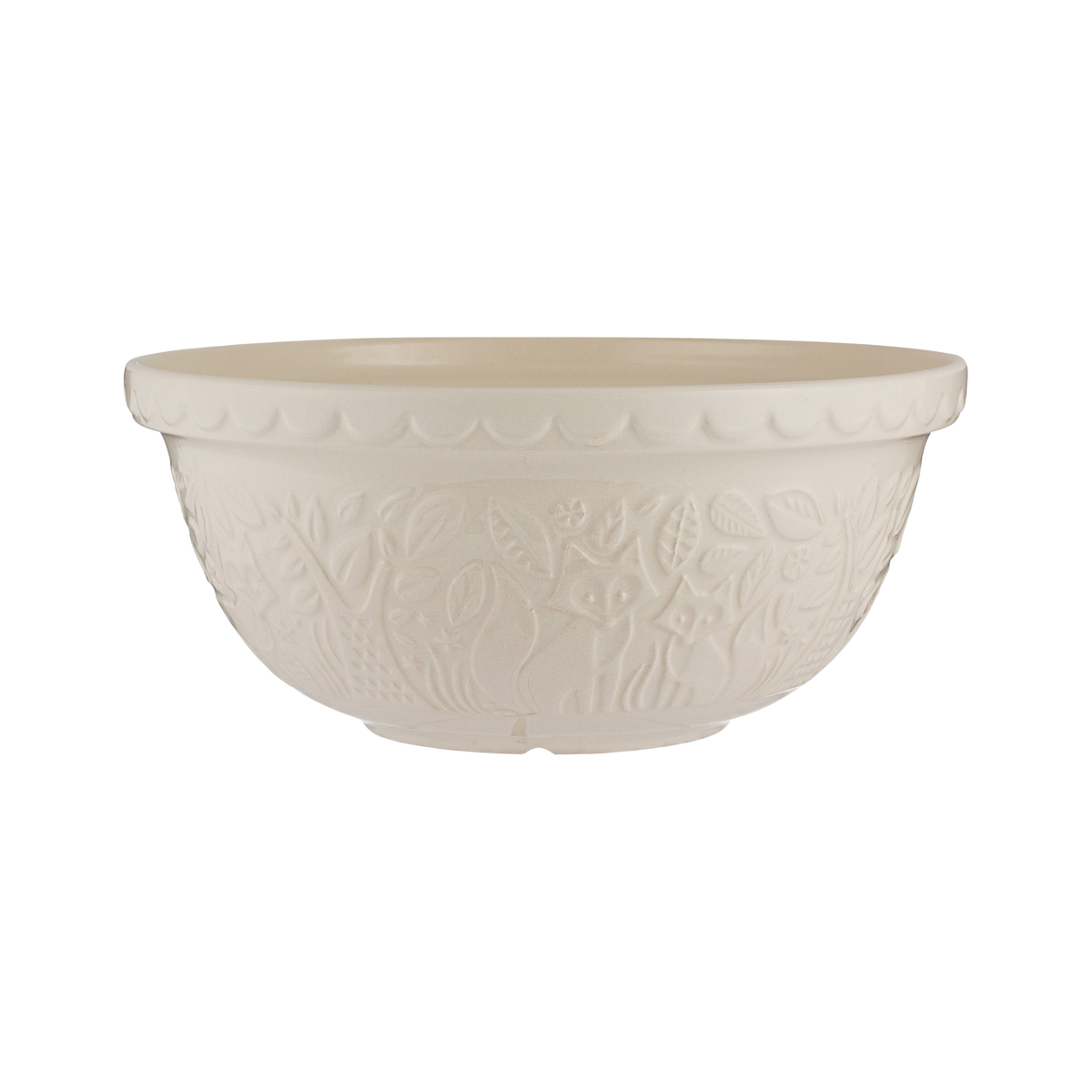 Bol à mélanger en faïence In the Forest renard crème 4 L 29 cm – Mason Cash