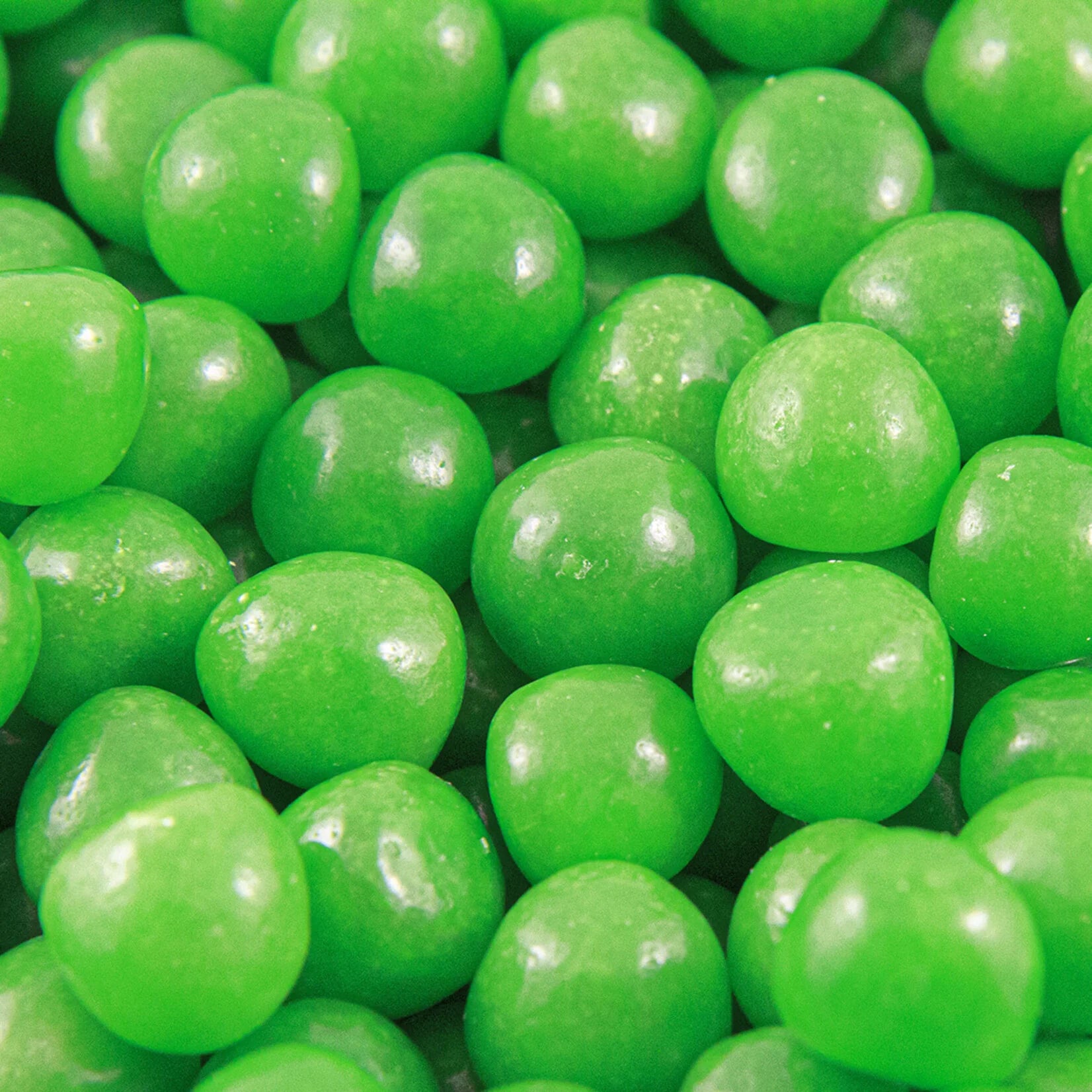 Bonbon mini boules surettes à la pomme verte 1kg