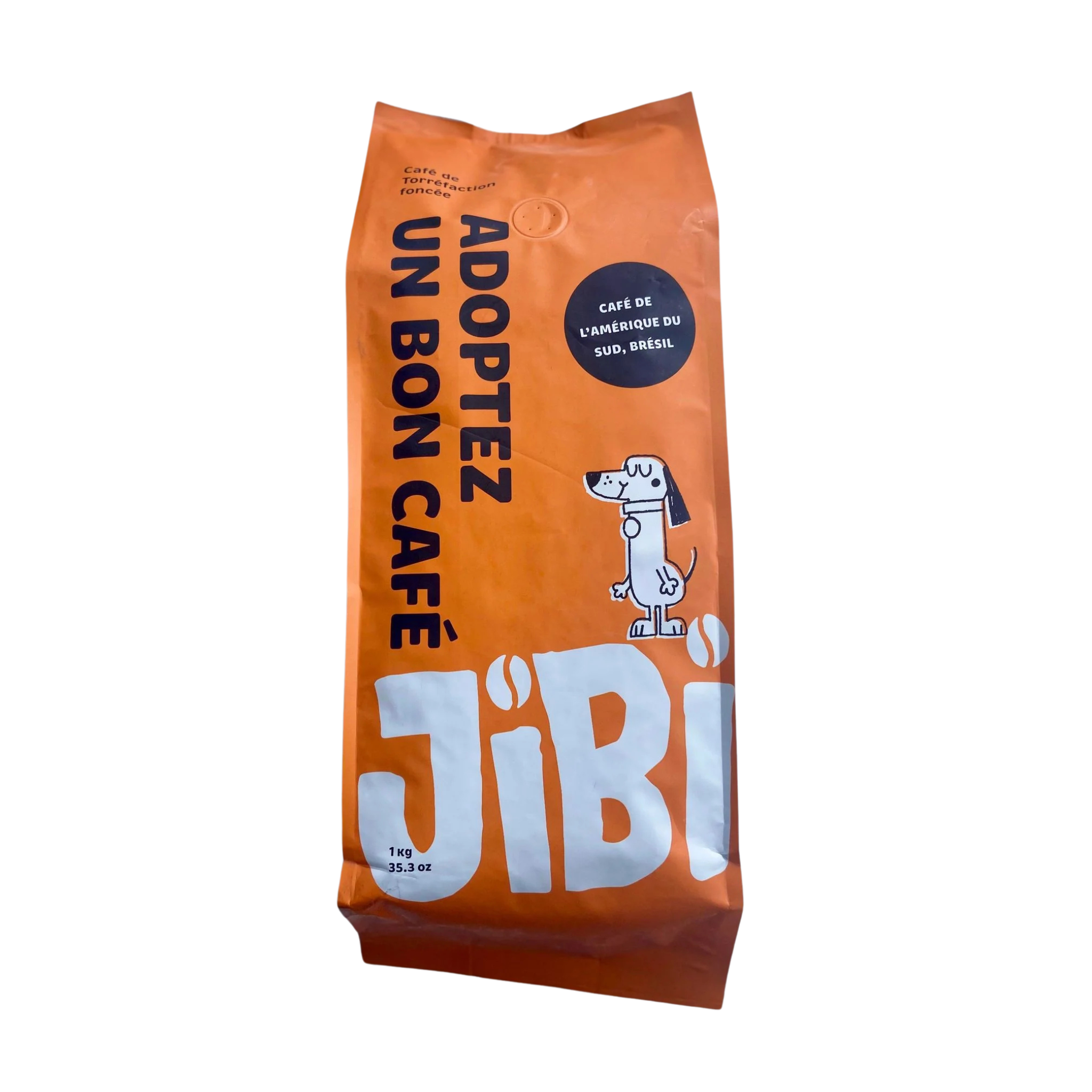 Whole bean coffee: Adopt a good coffee 1kg - JiBi