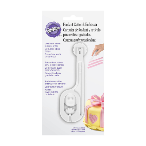 Couteau-gaufreur à fondant - Wilton