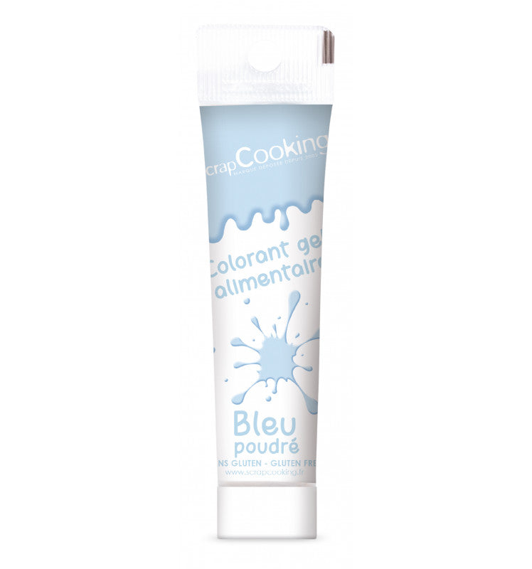 Colorant alimentaire en gel Bleu poudré 20g