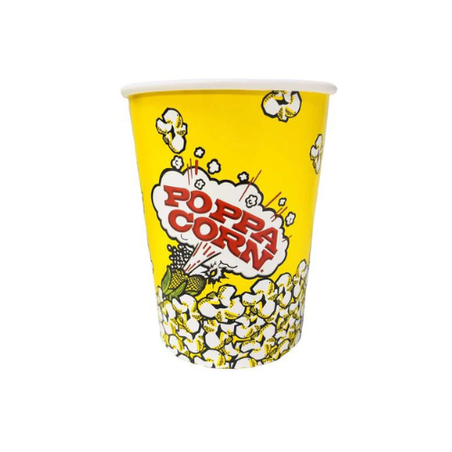 Gobelet à rebord roulé pour popcorn 32 oz - Poppa Corn