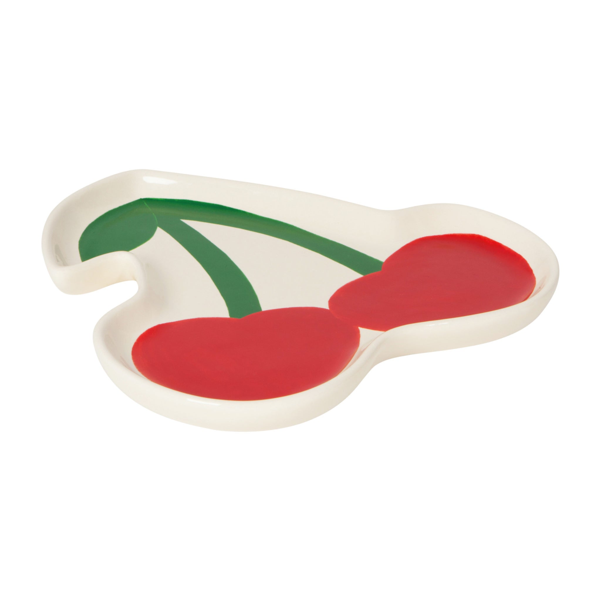 Assiette en forme de cerise 6.5x6.5" - Danica