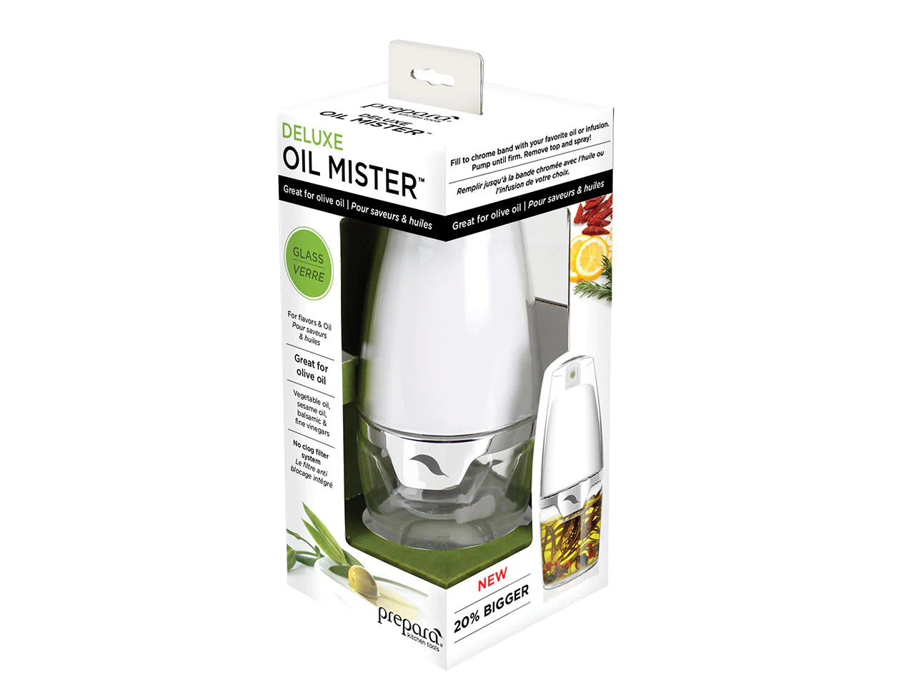 Brumisateur d'huile de luxe - Prepara