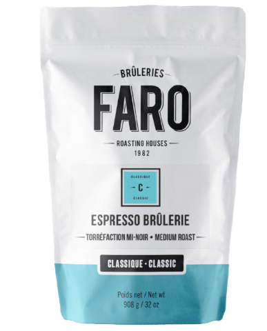 Café en grains Espresso Dolce 908g - Faro